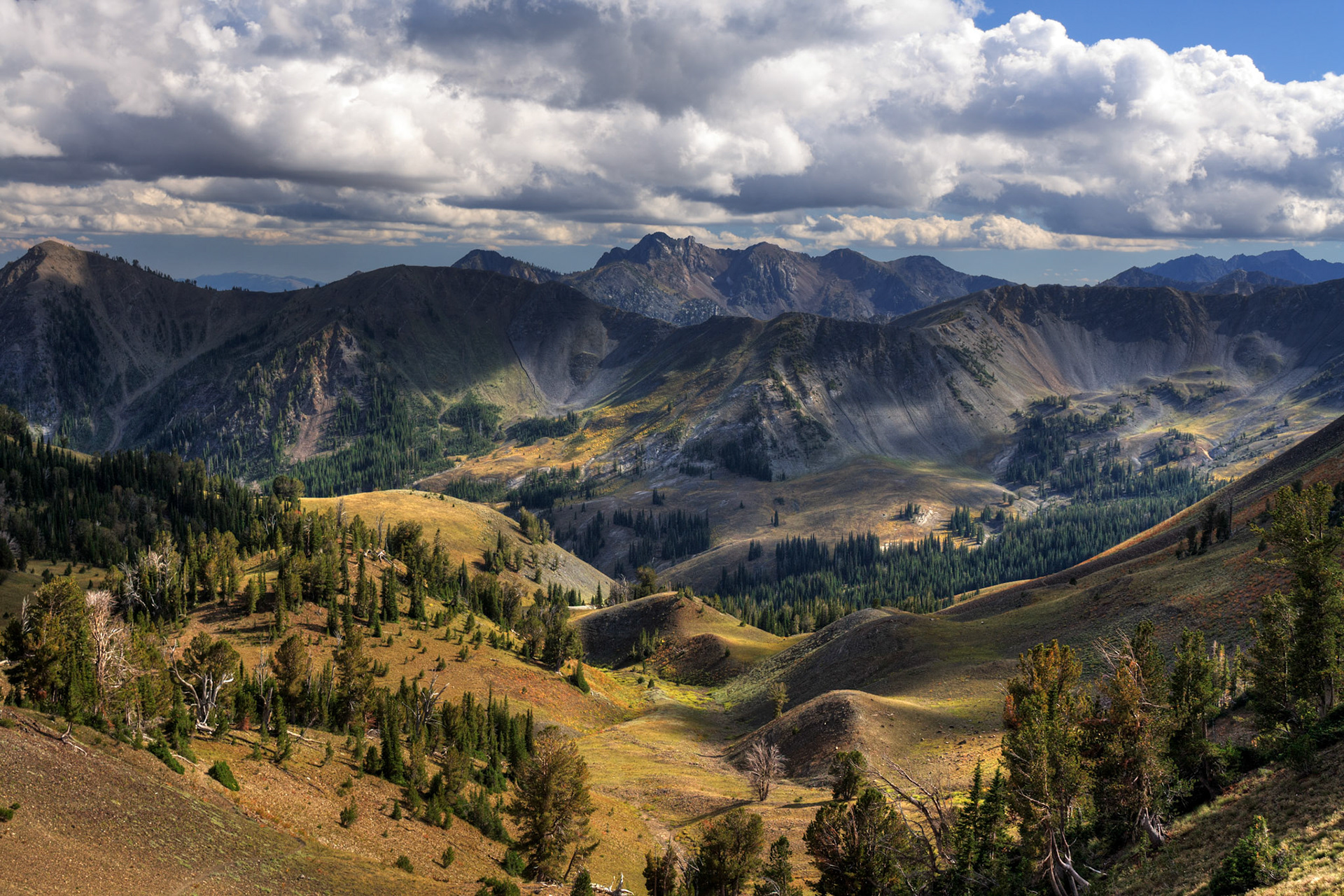 The View from Tenderfoot Pass, Wallowa Mountains, Oregon