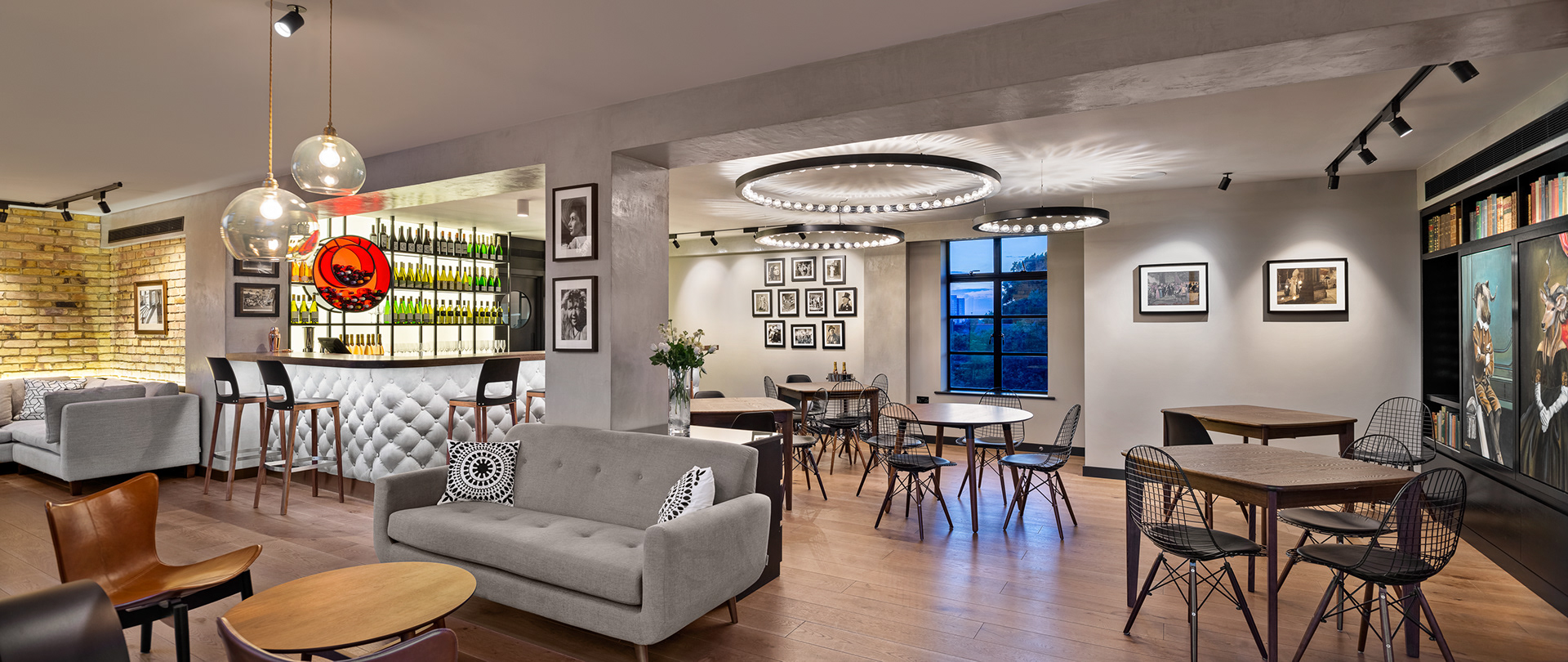 Twickenham Film Studios - Private Member's Club. Photography by Marcin Noga.