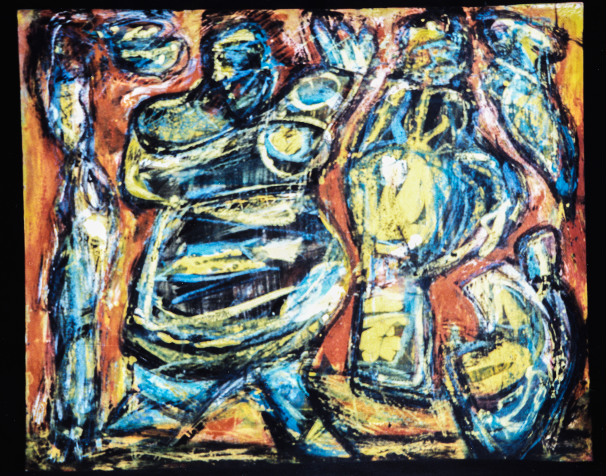 acrylic on board