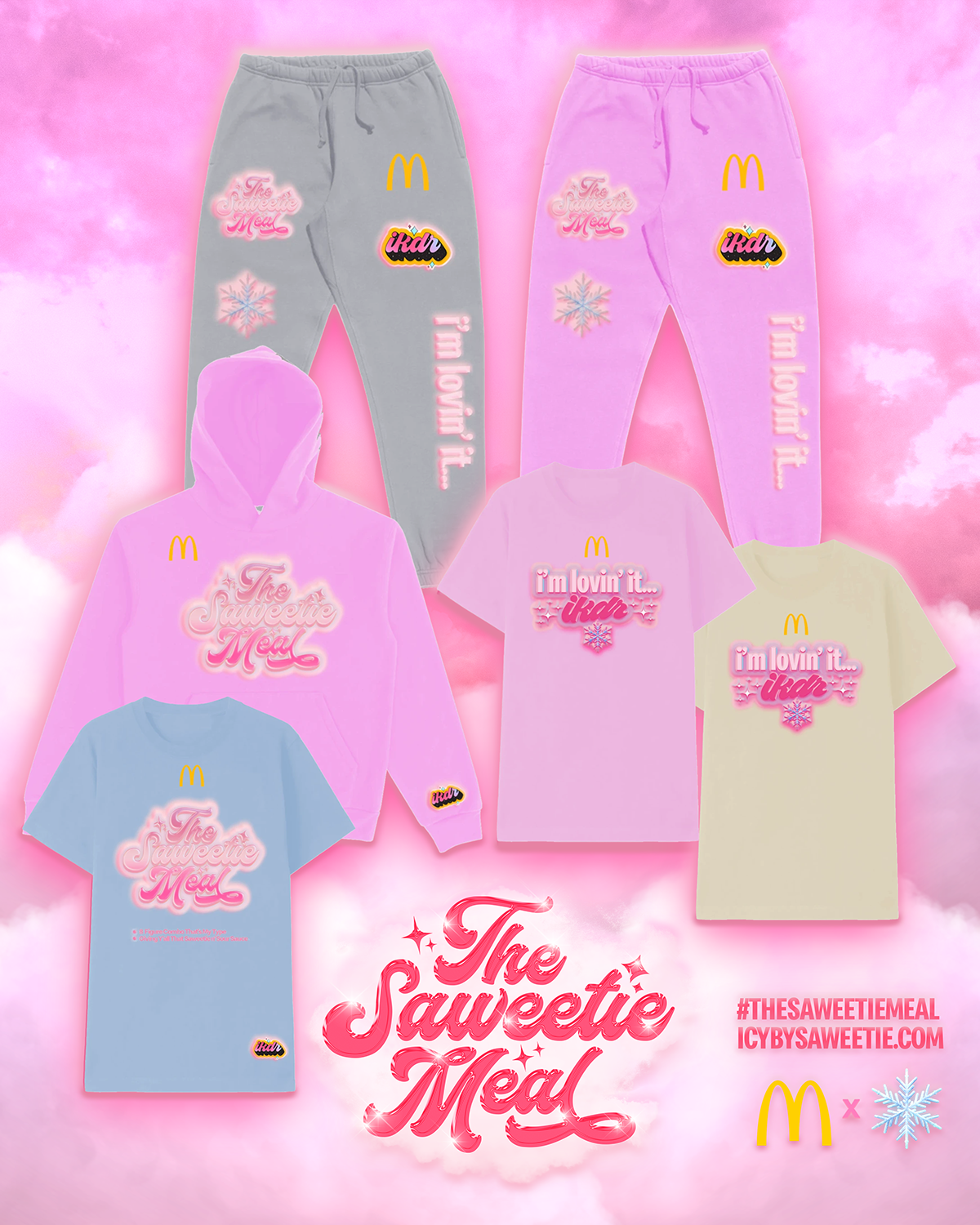 mcdonalds saweetie t shirt