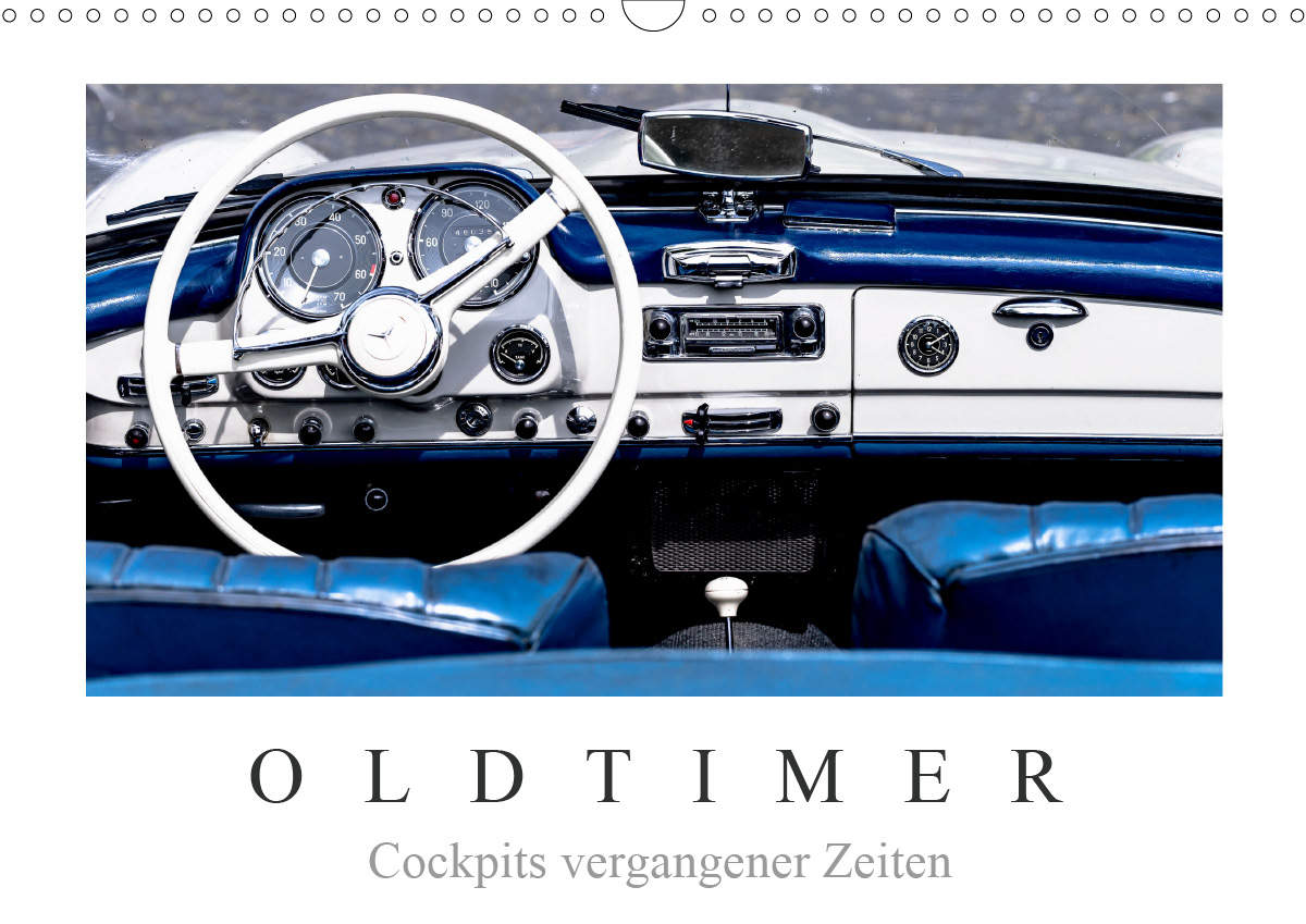 Kalender 2021 - Oldtimer - Cockpits vergangener Zeiten