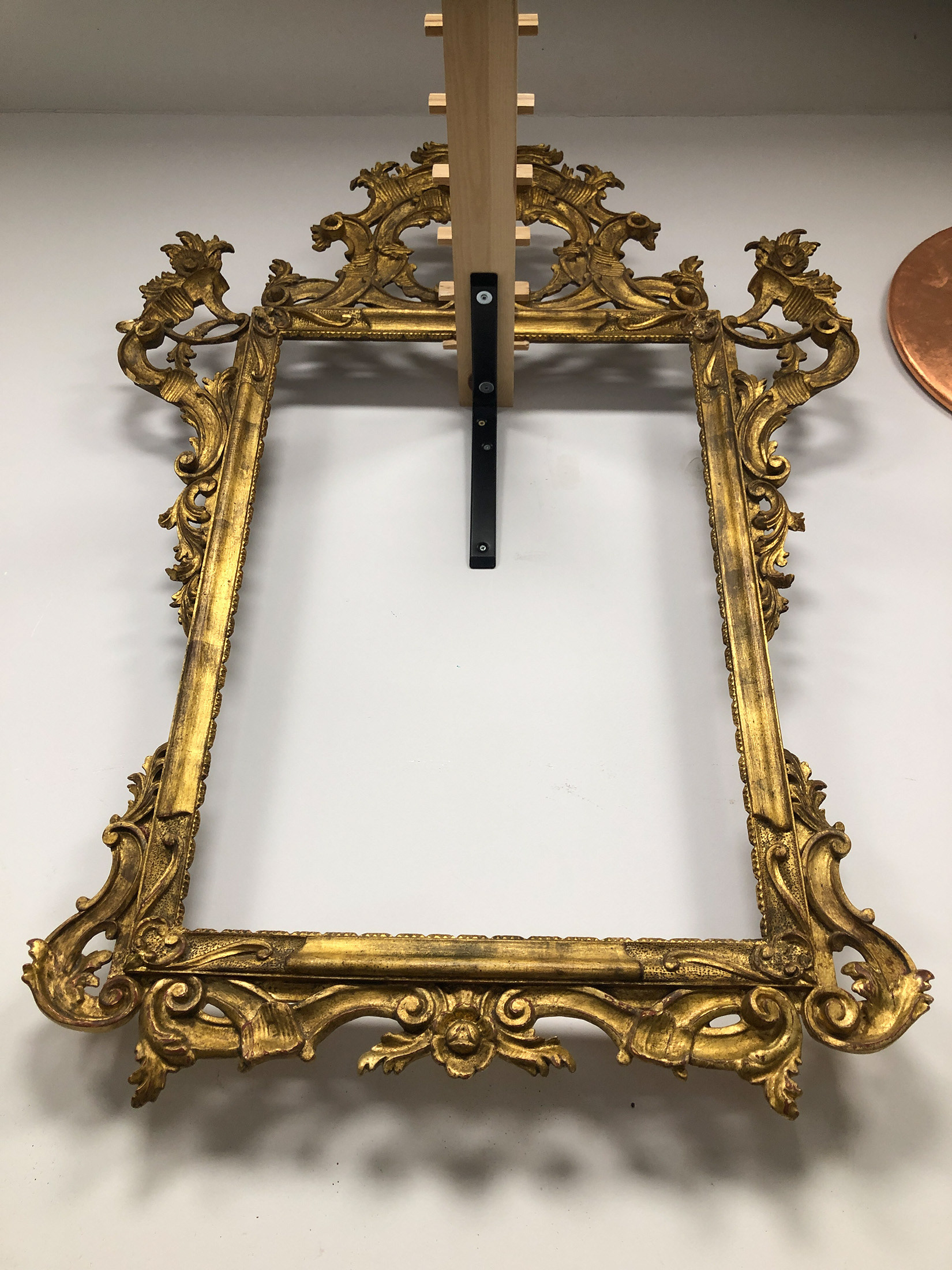 After gilding and some toning to match, it is finished.