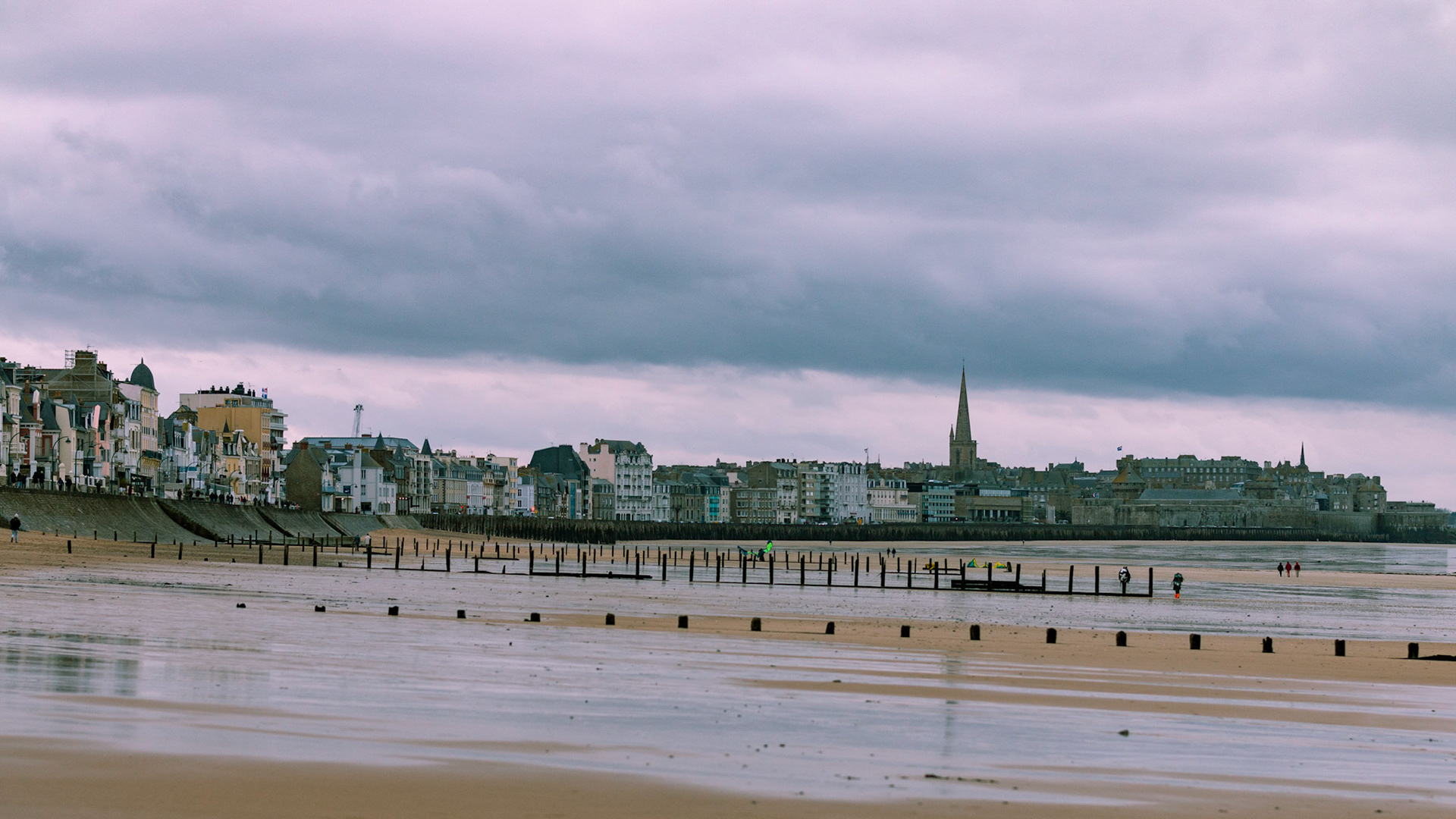 Grand plage du Sillon, Saint Malo