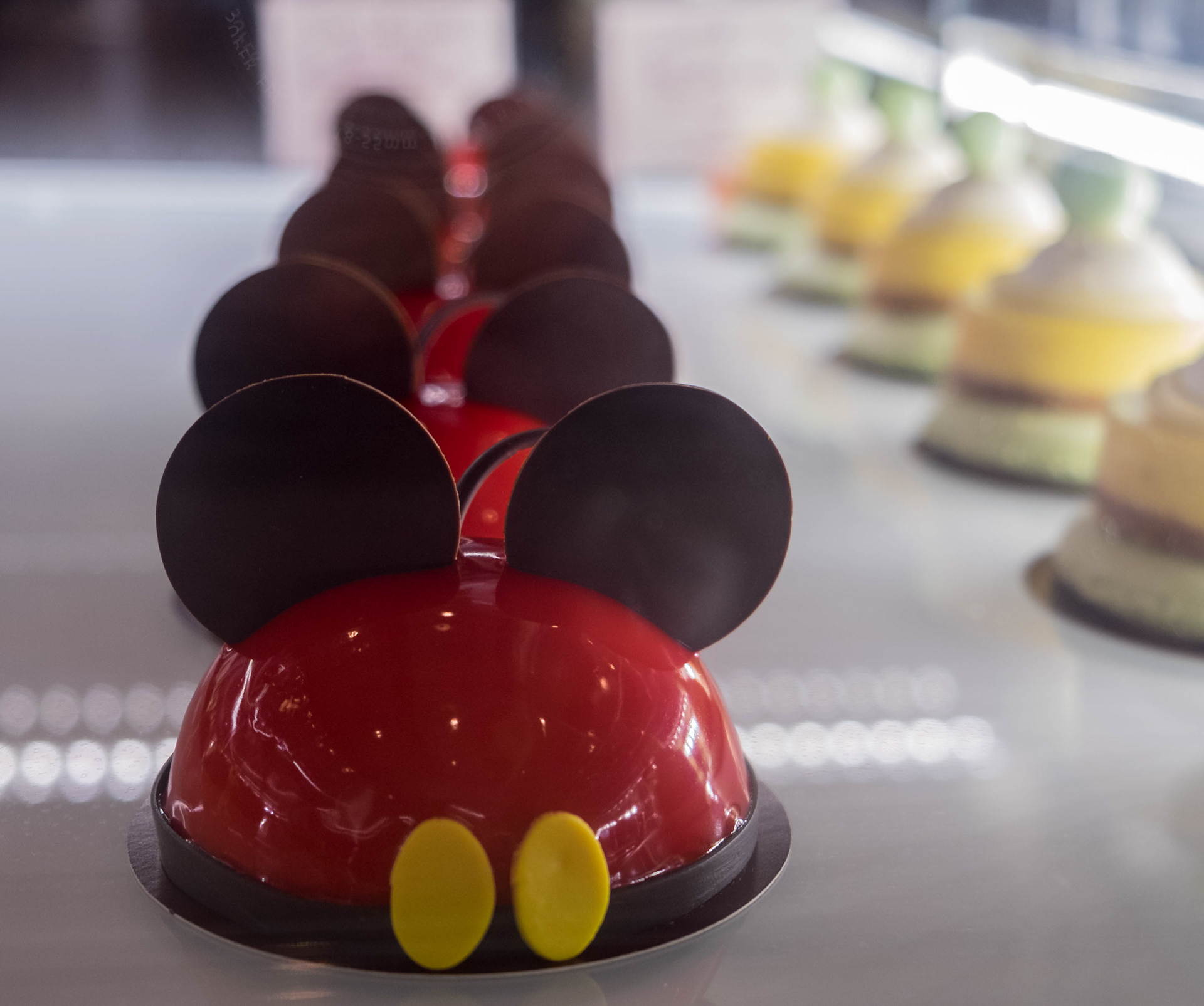Amorette's Patisserie Mickey Mouse pastries