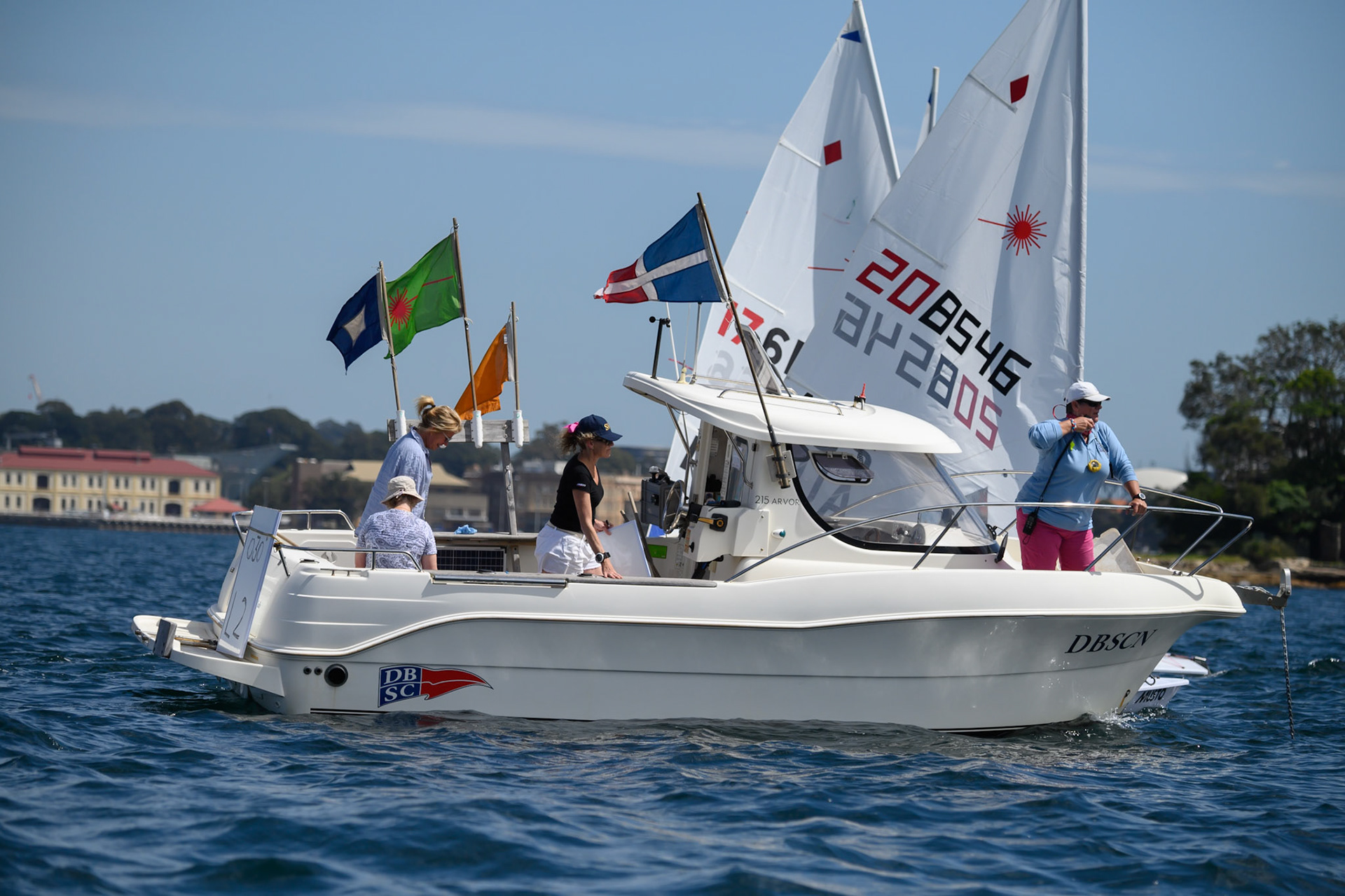 Committee Boat Photo JonWest.Photography