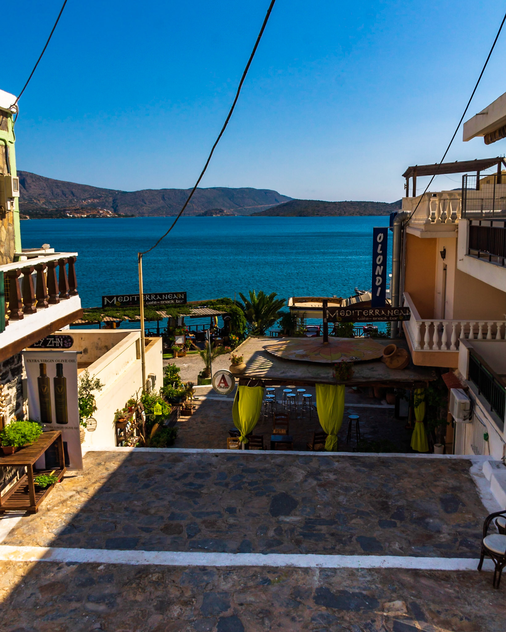 Tavernas everywhere in Elounda