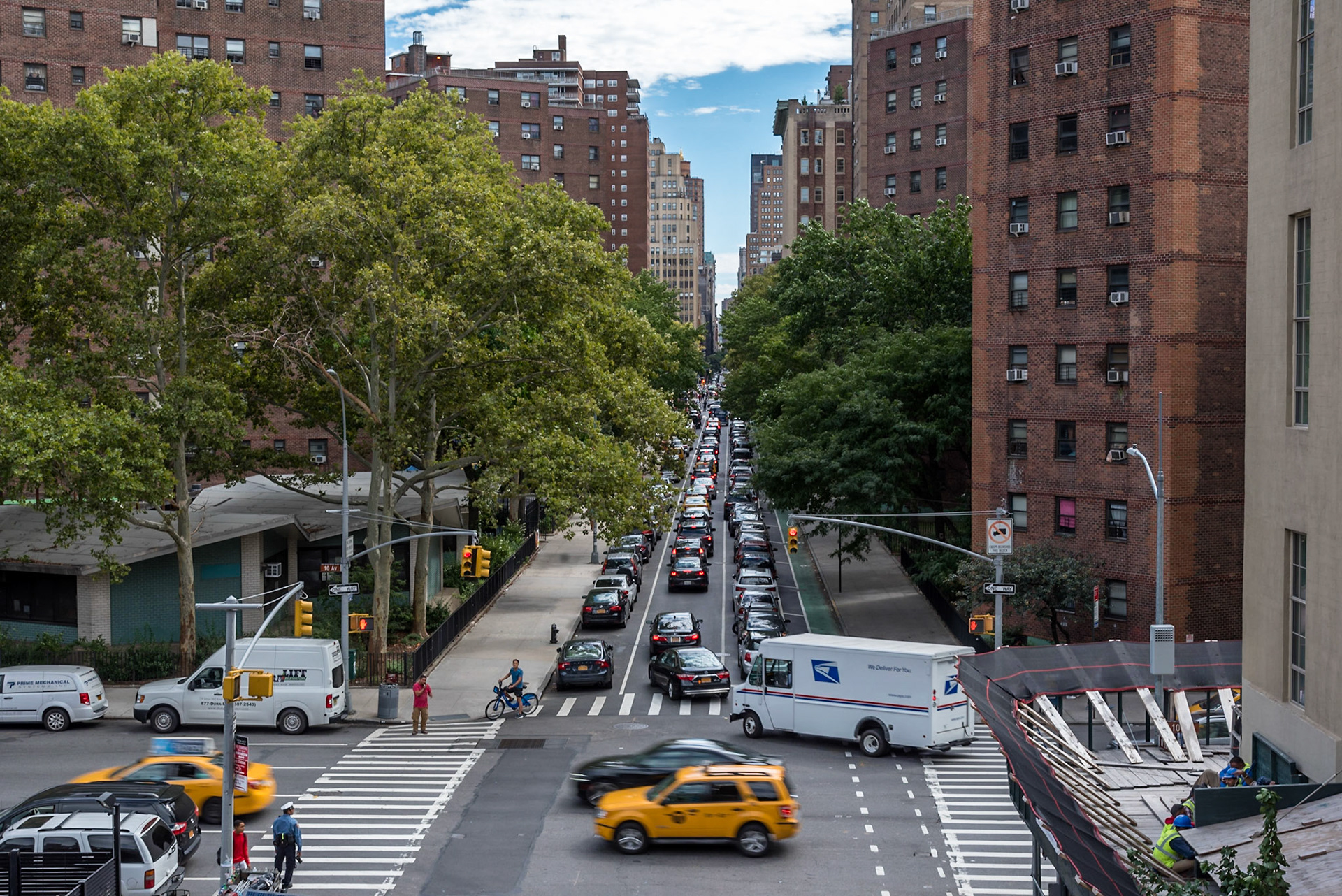 Traffic in Manhattan