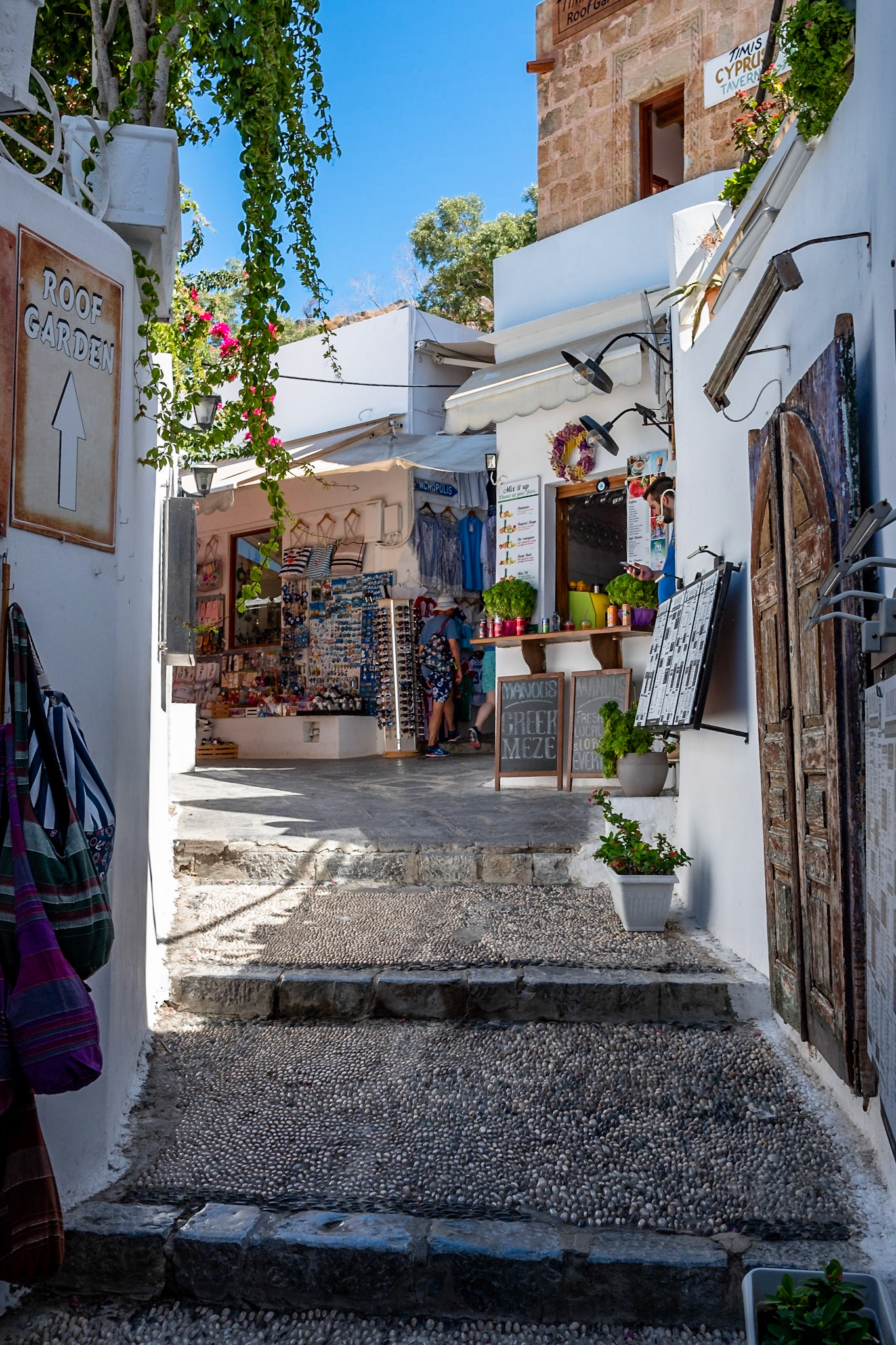 Shopping Street, Lindos