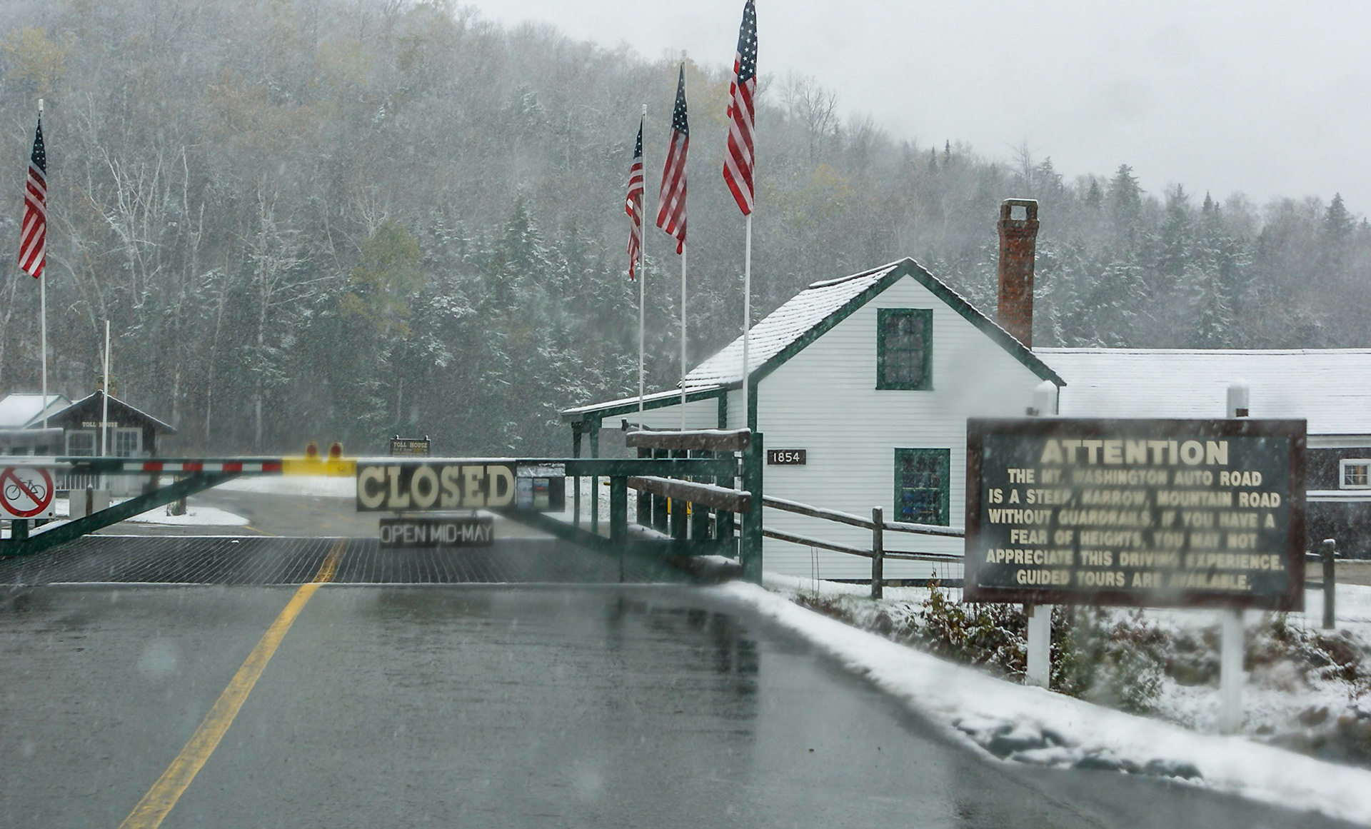 Mount Washington Pass - Closed!