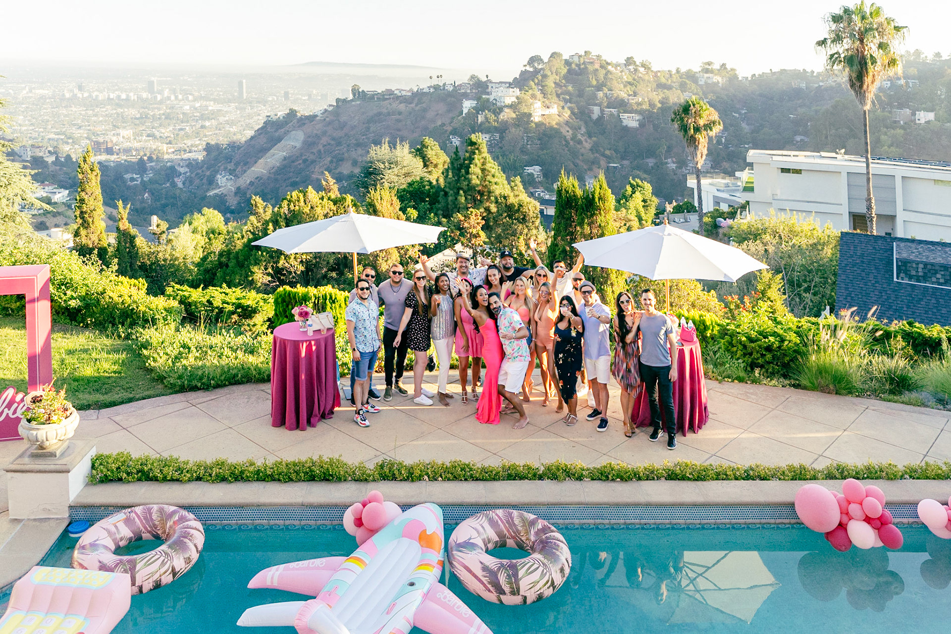 Birthday Party in the Hollywood Hills
