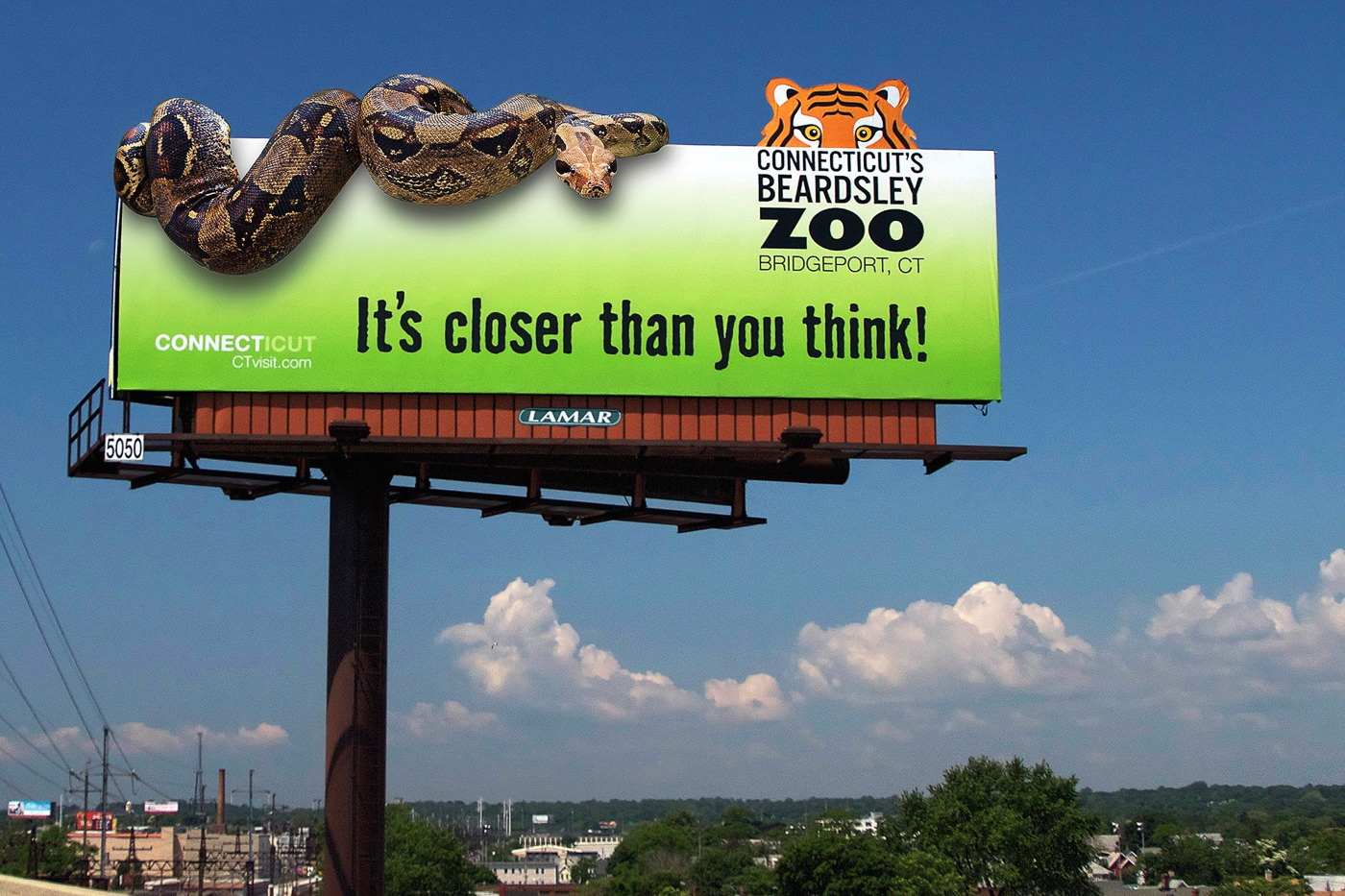 I-95 Snake Billboard