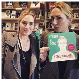 Kate Winslet with Colour Me Good Eddie Redmayne