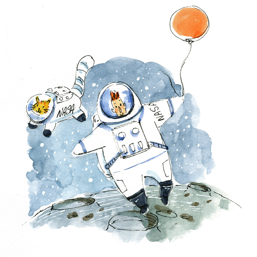 Charlene Chua Illustration Children S Illustrator Canada Space Cat Charlene Chua Illustration Children S Illustrator Canada Space Cat