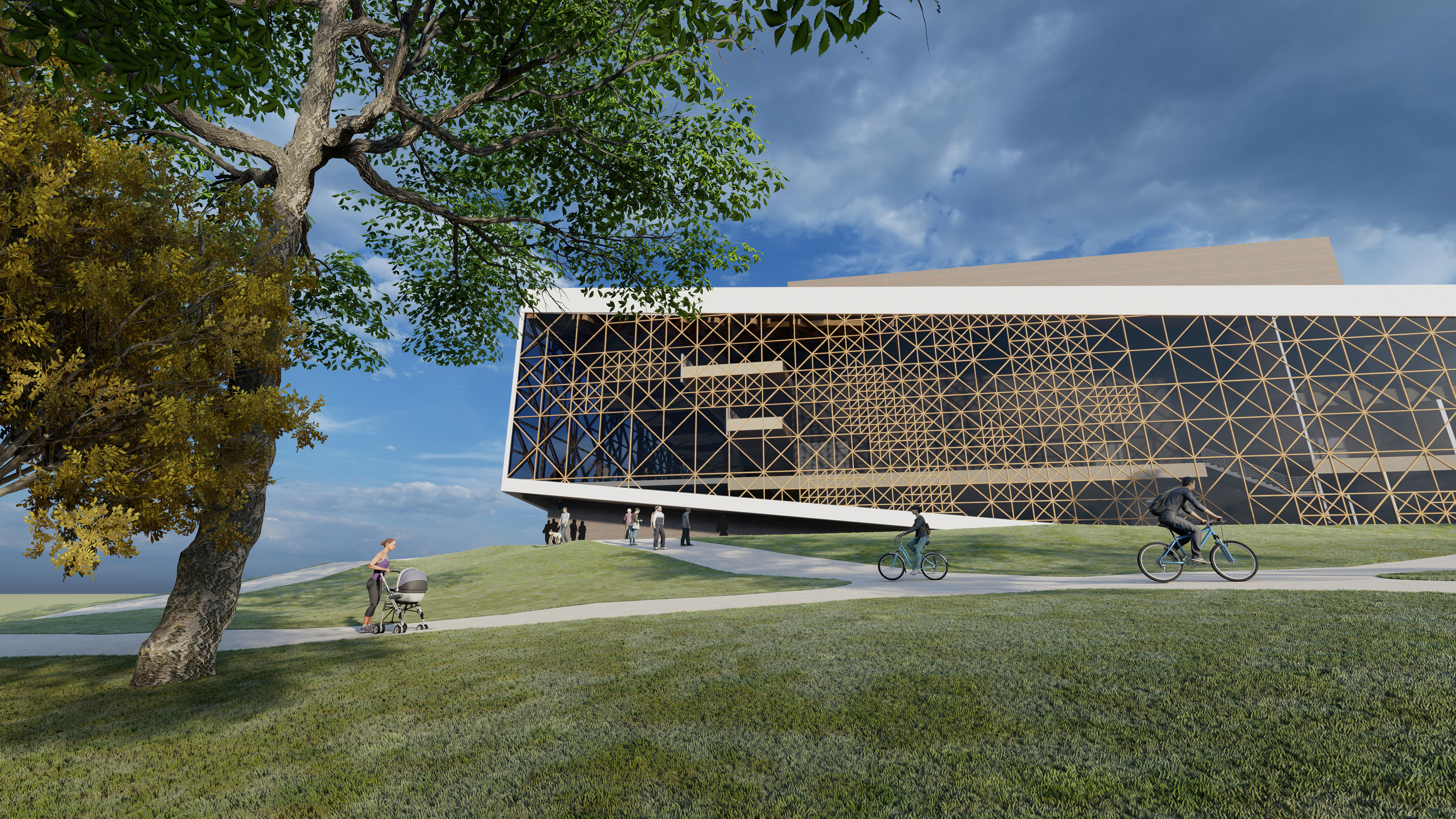 National Concert Hall looking from West