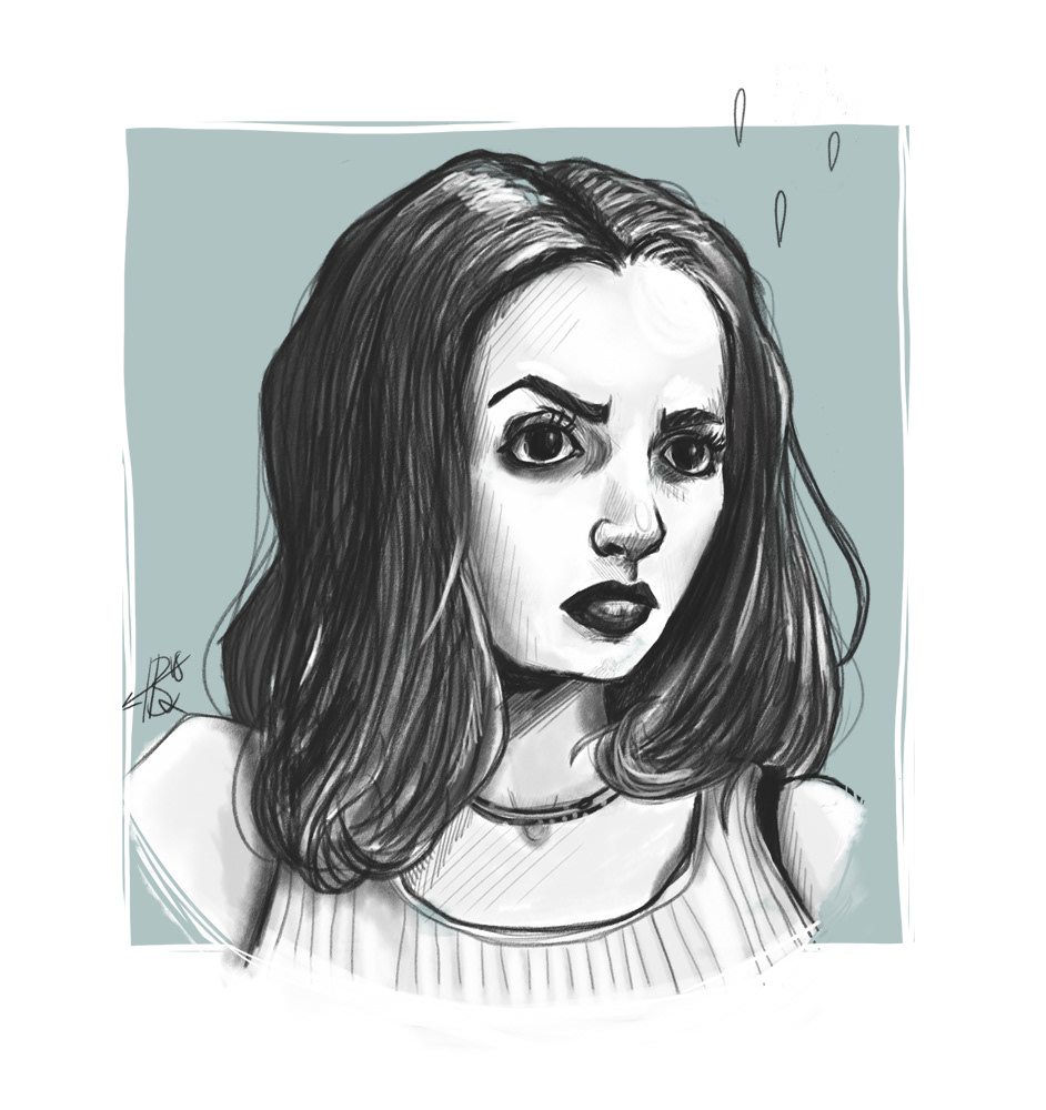 Faith sketch-Buffy the Vampire Slayer