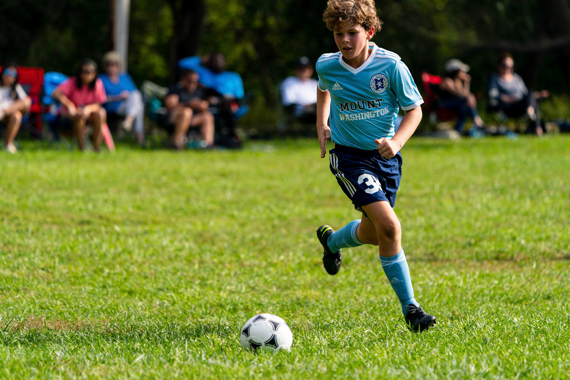 Mt. Washington U-10 travel team plays Immaculate Conception at home on Saturday, October 2, 2021.