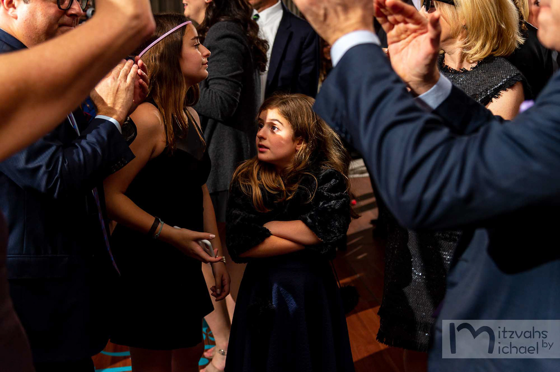 Charlotte's Bat Mitzvah havdalah service at Beth El and party at Woodmont Country Club January 18, 2019.