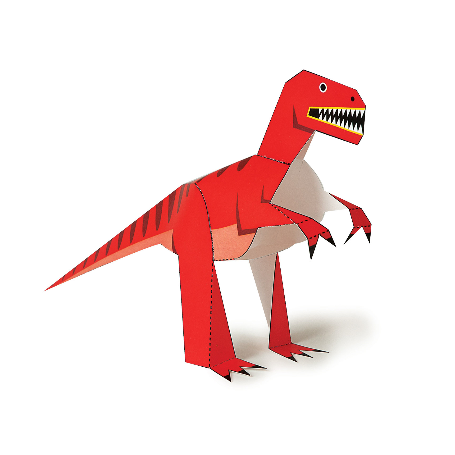 Printable 3d Paper Dinosaur Template - Printable World Holiday