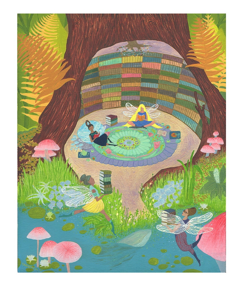 Fairy Library ©yanuarynavarro