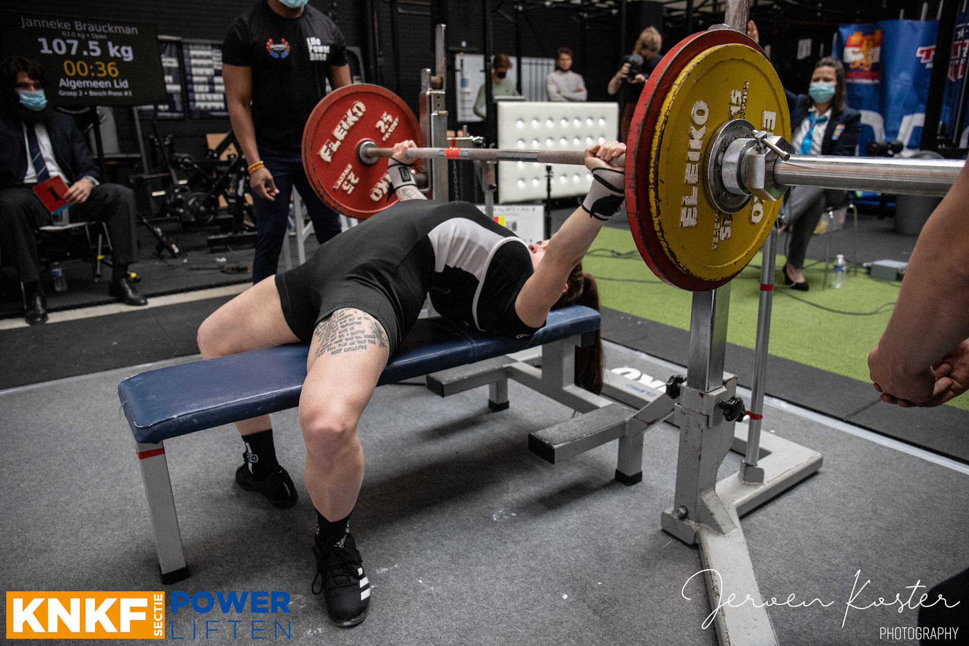 NK powerliften 2021 Dames