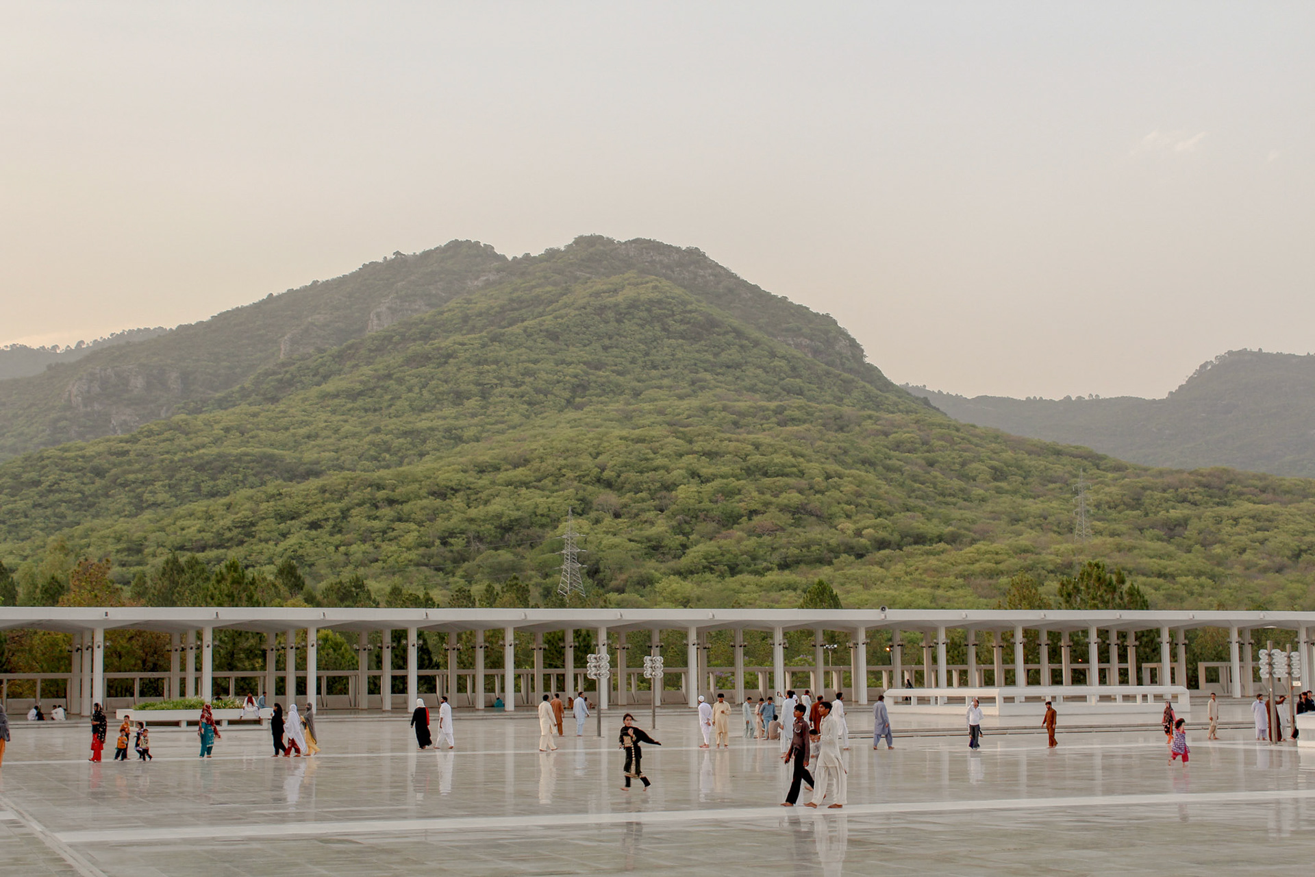 Faisal Masjid, Islamabad, Pakistan. 2013.