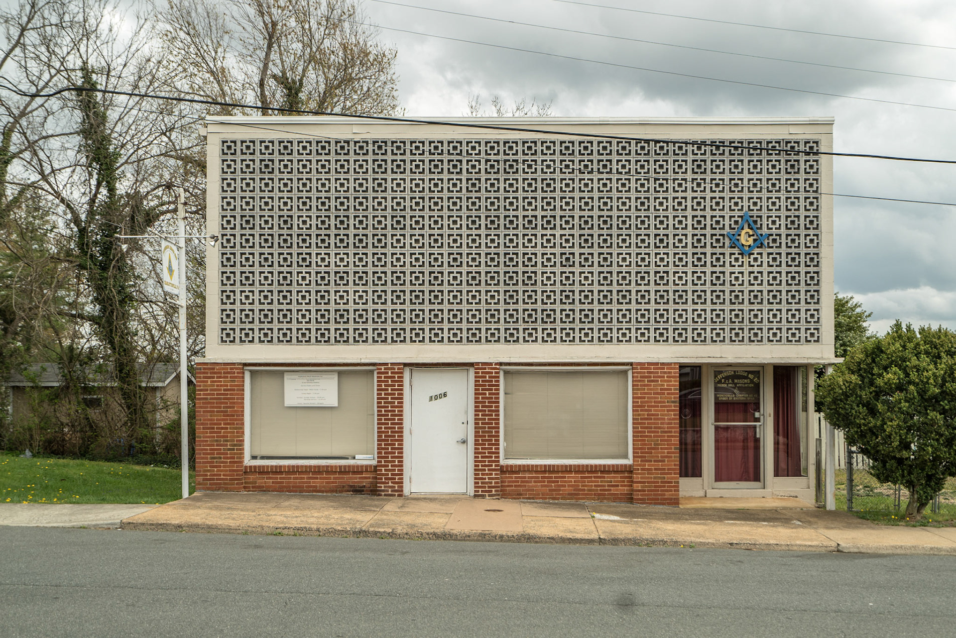 Rose Hill Mason's Lodge, Charlottesville, VA. 2018.