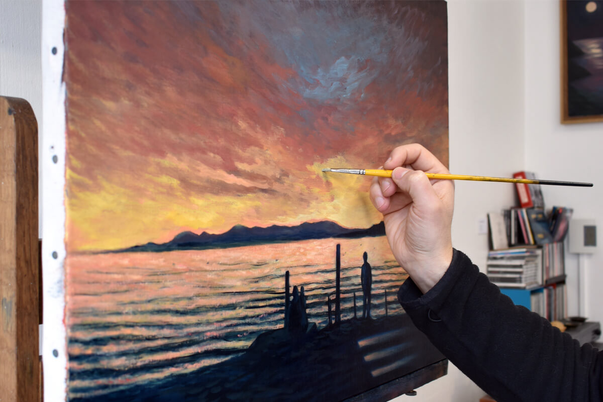 Cours de peinture Paris 13 - Atelier JB Miette reproduction de tableaux