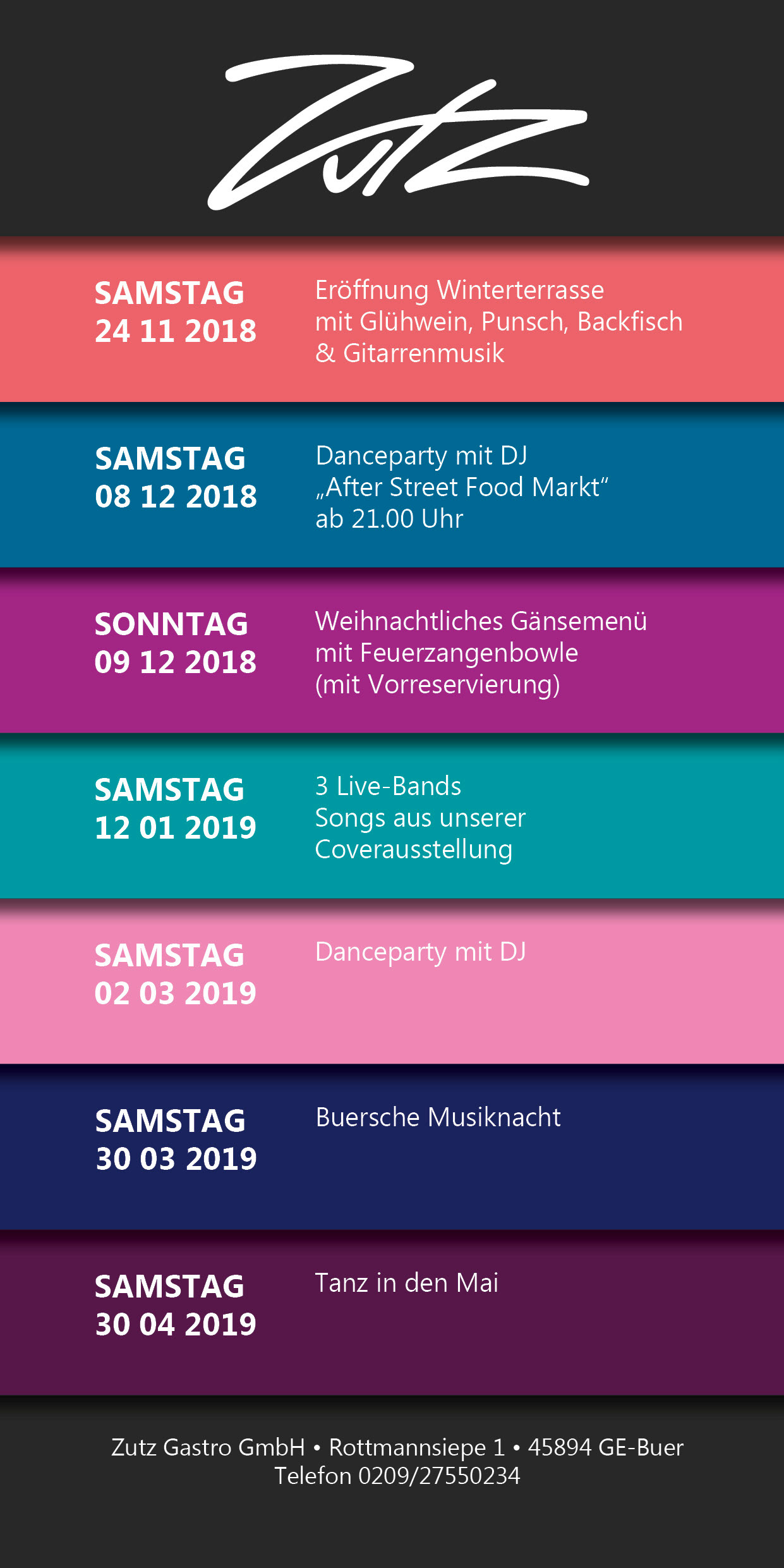 Flyer hinten
