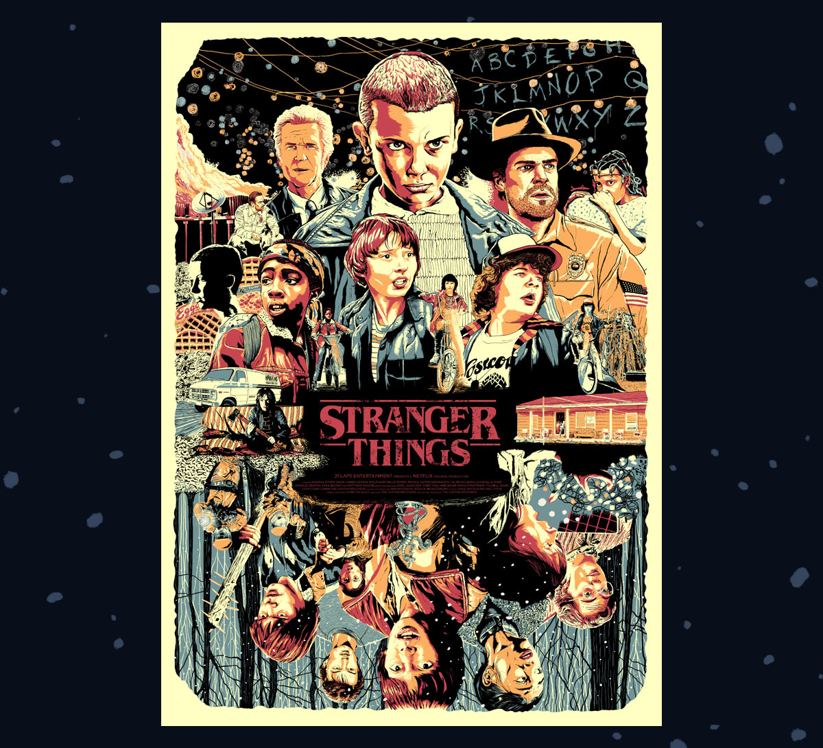 Stranger Things – Alternative Poster Serie, Gregory