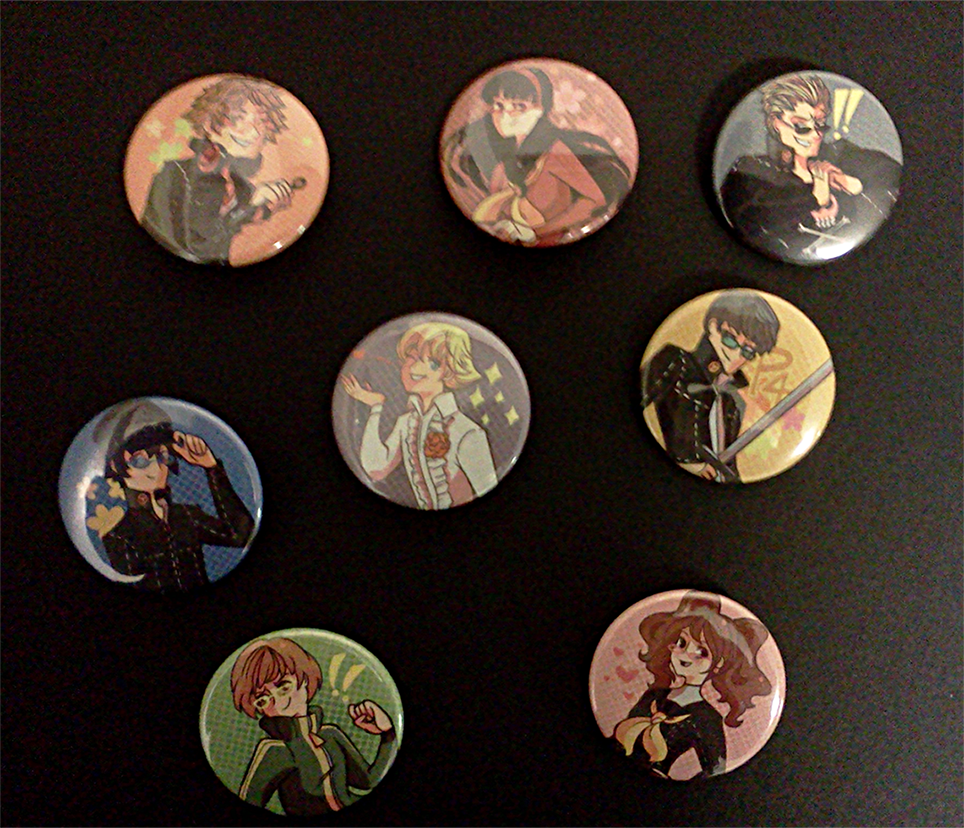 Manufactured buttons