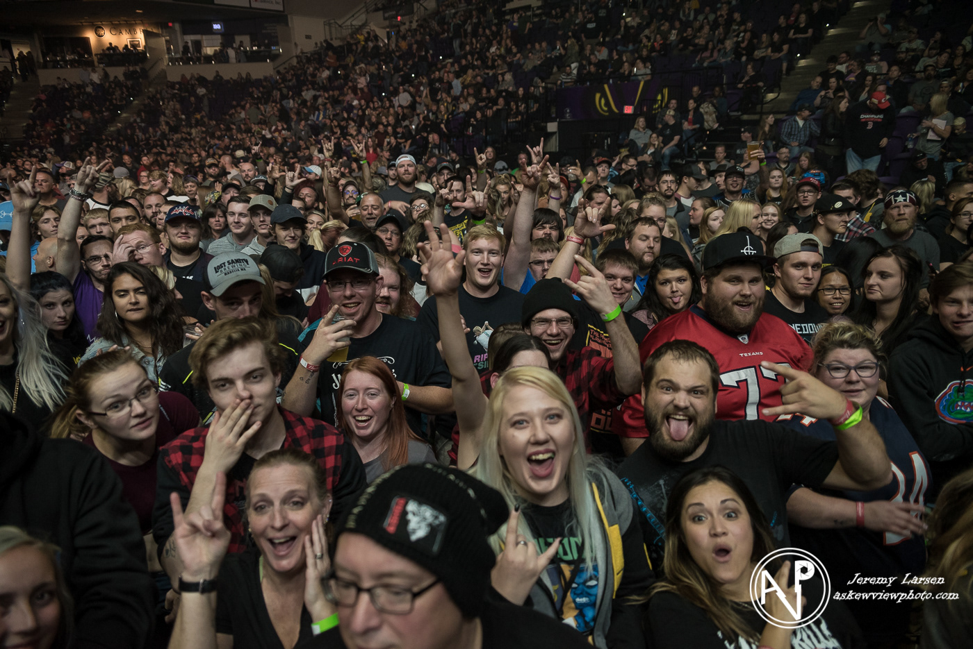 Crowd for Shinedown