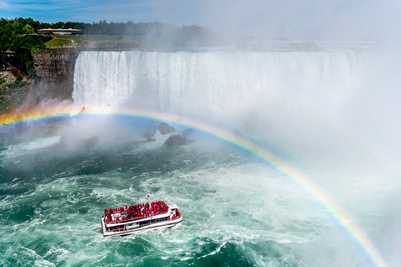 American Falls from Niagara Falls, Ontario, Canada