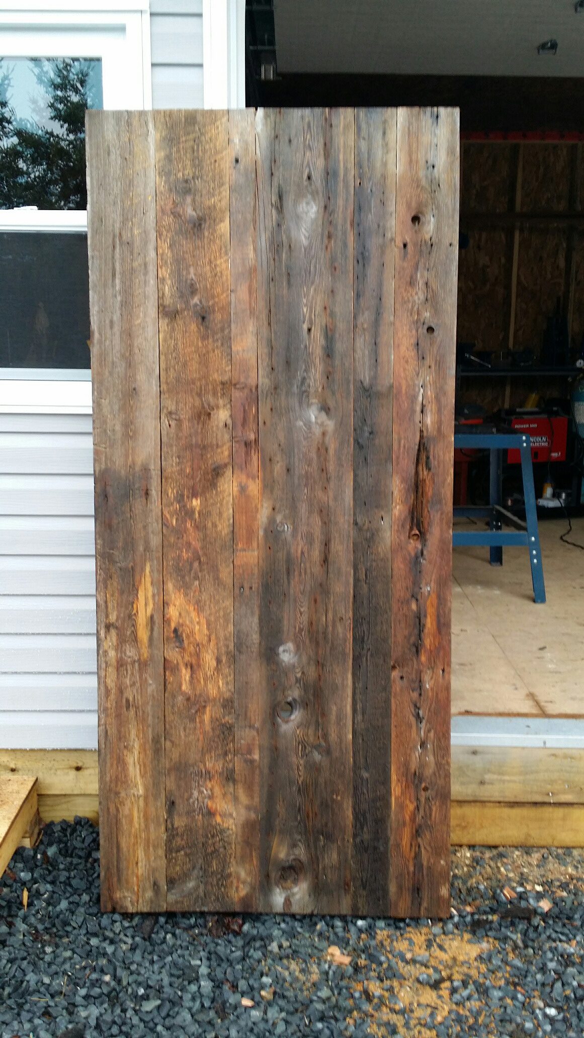 Allan Carver Creative Partners - Reclaimed Barn Wood Door