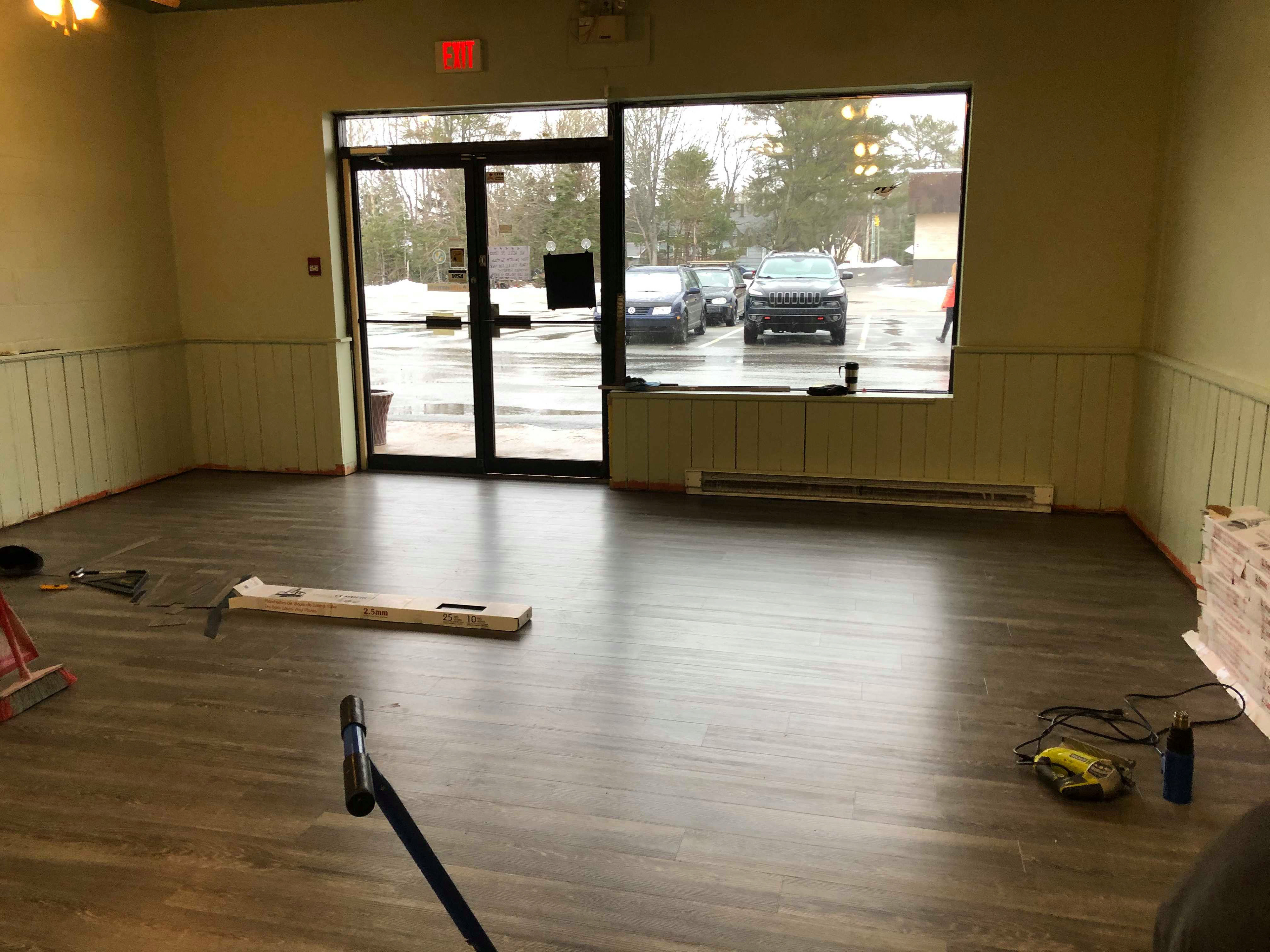New floor.