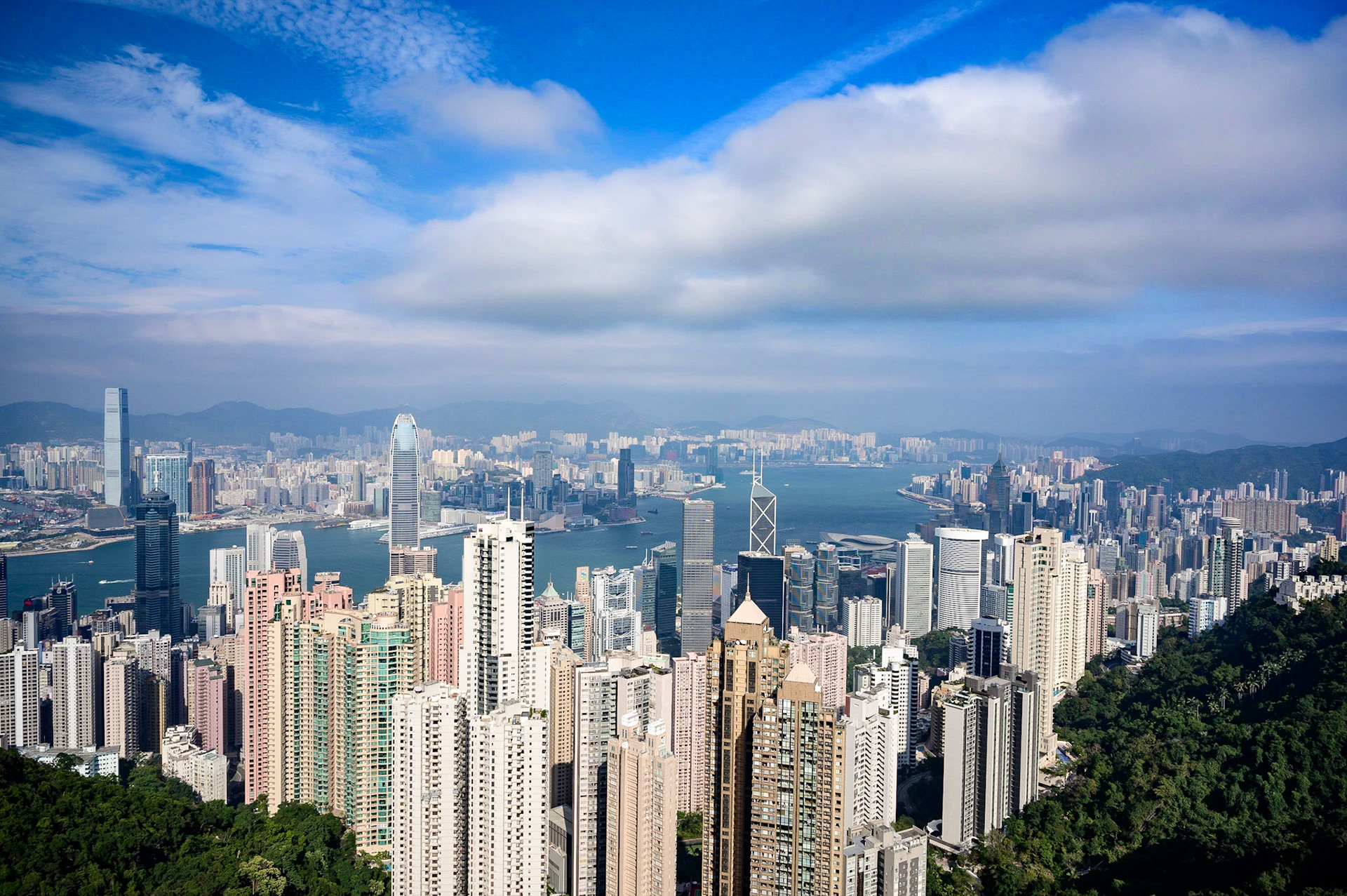 Point de vue de Victoria Peak