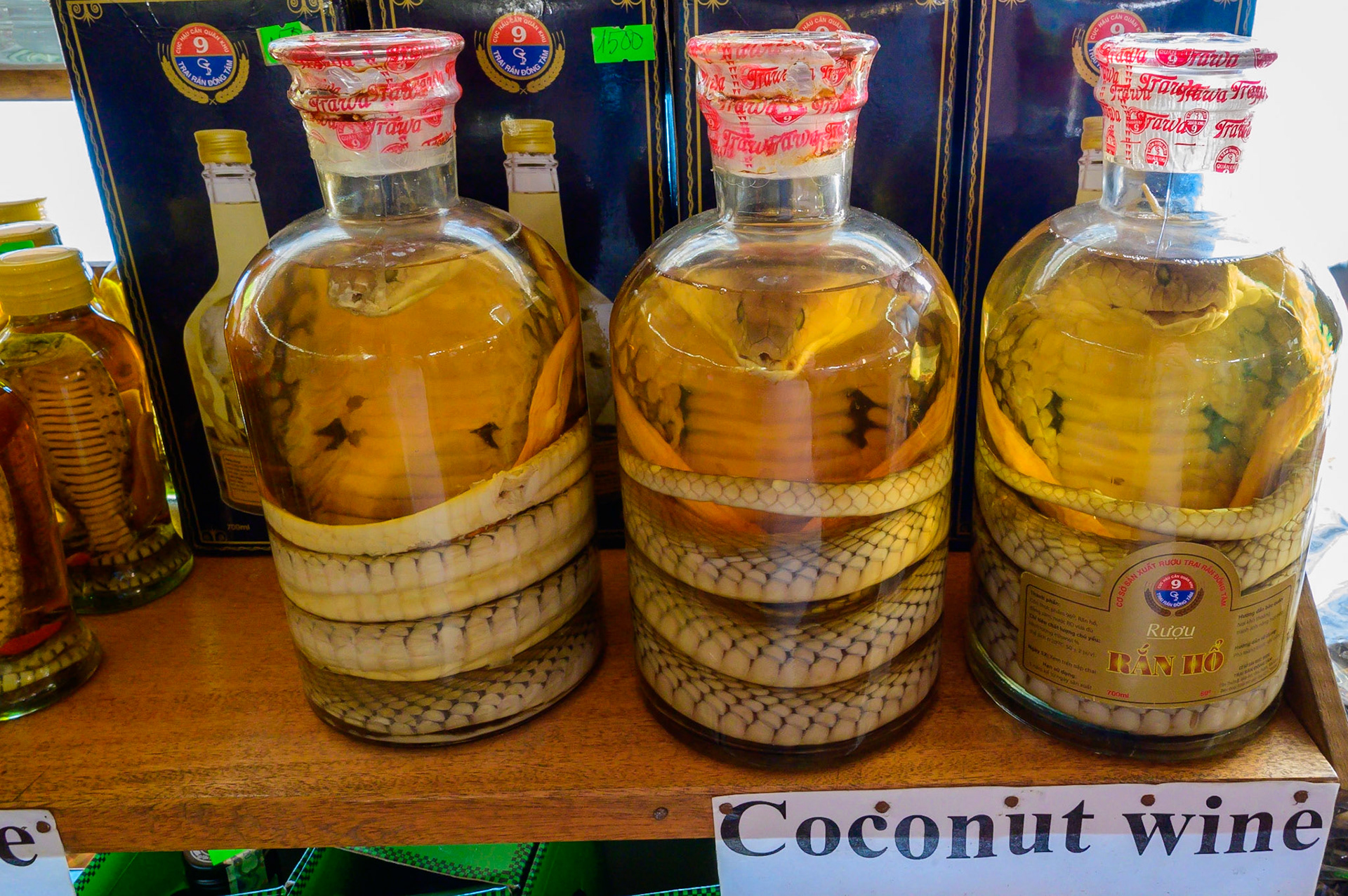 Coconut Wine à base de Cobra