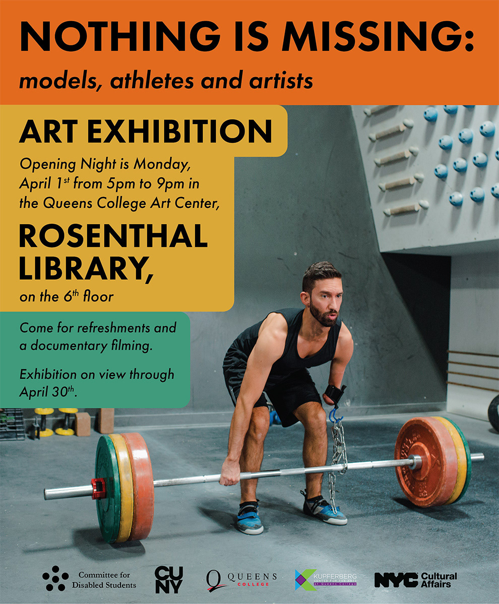Exhibition poster for the gallery opening