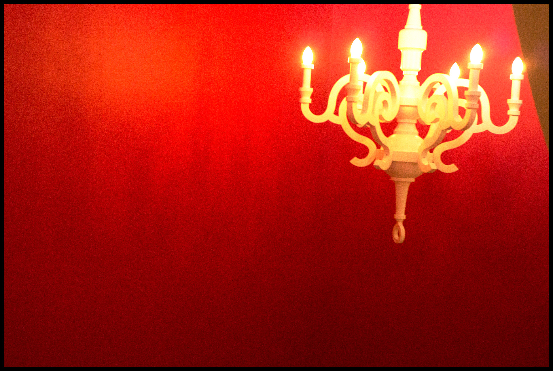 Groninger Museum Rode Lamp