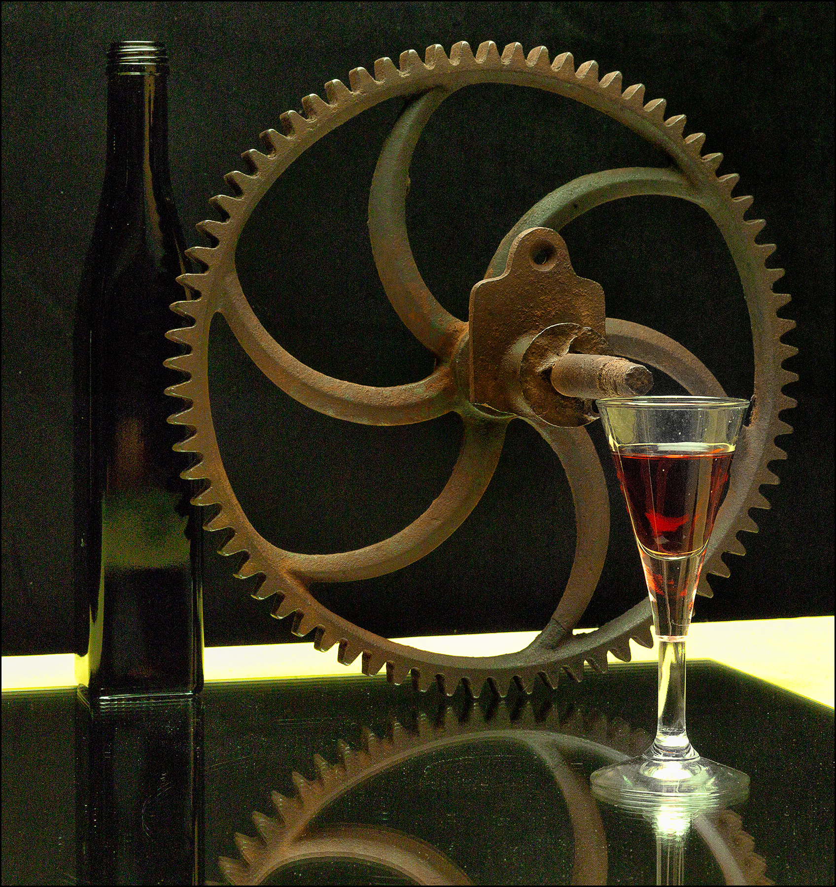 Rad-Glas-Fles