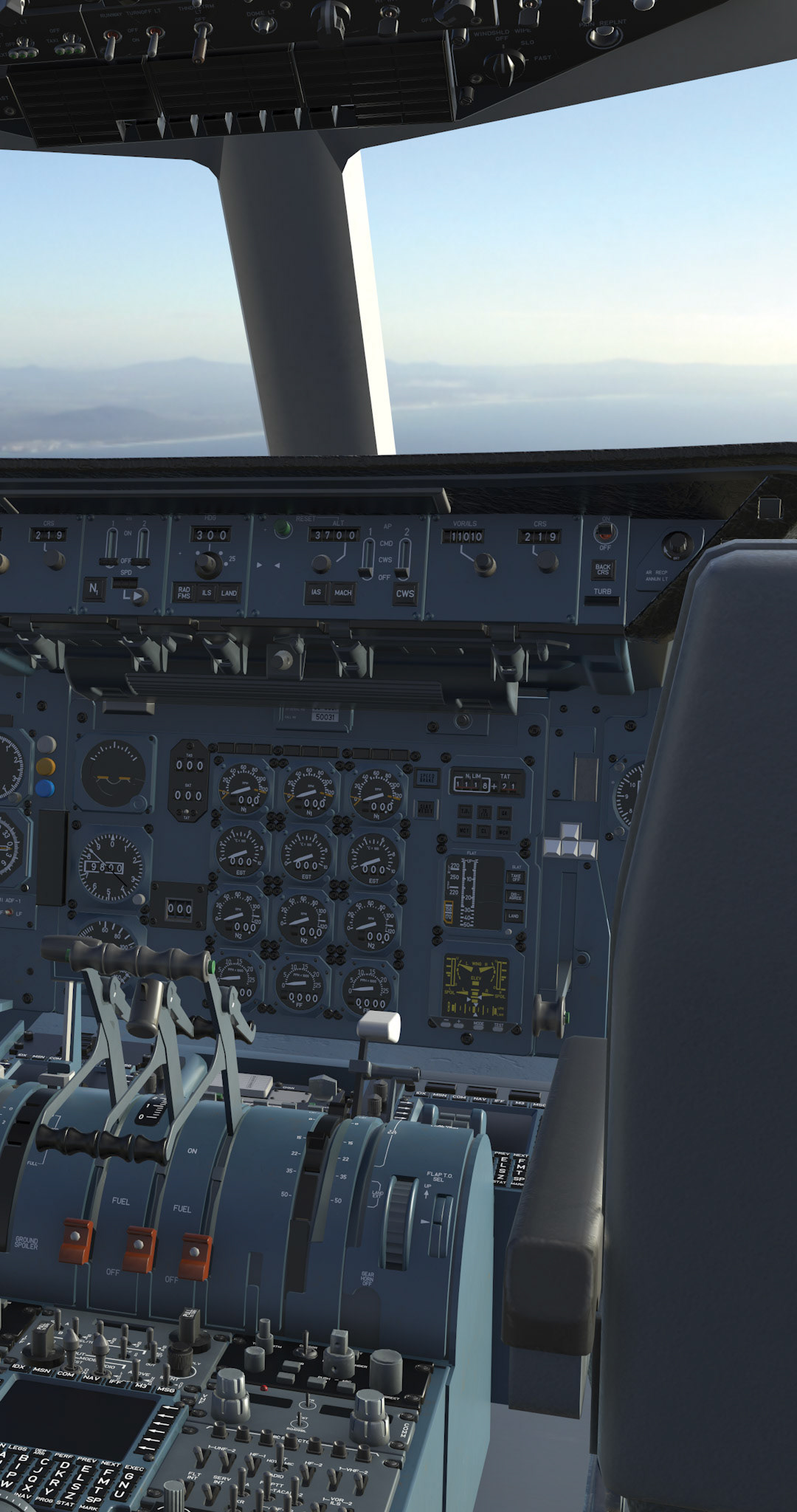 3D Cockpit Graphic B 