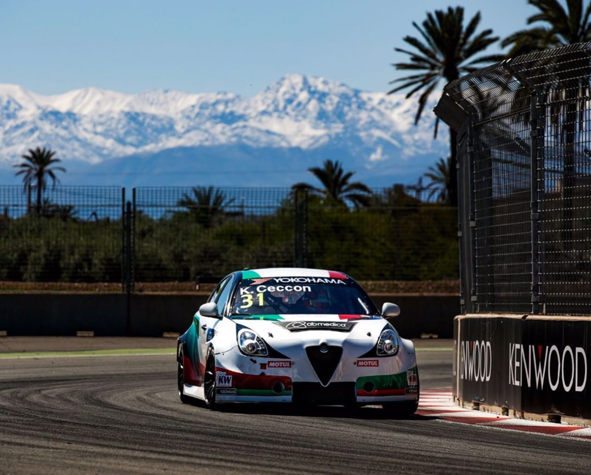 Livery at the opening round of the 2019 season in Marrakech
