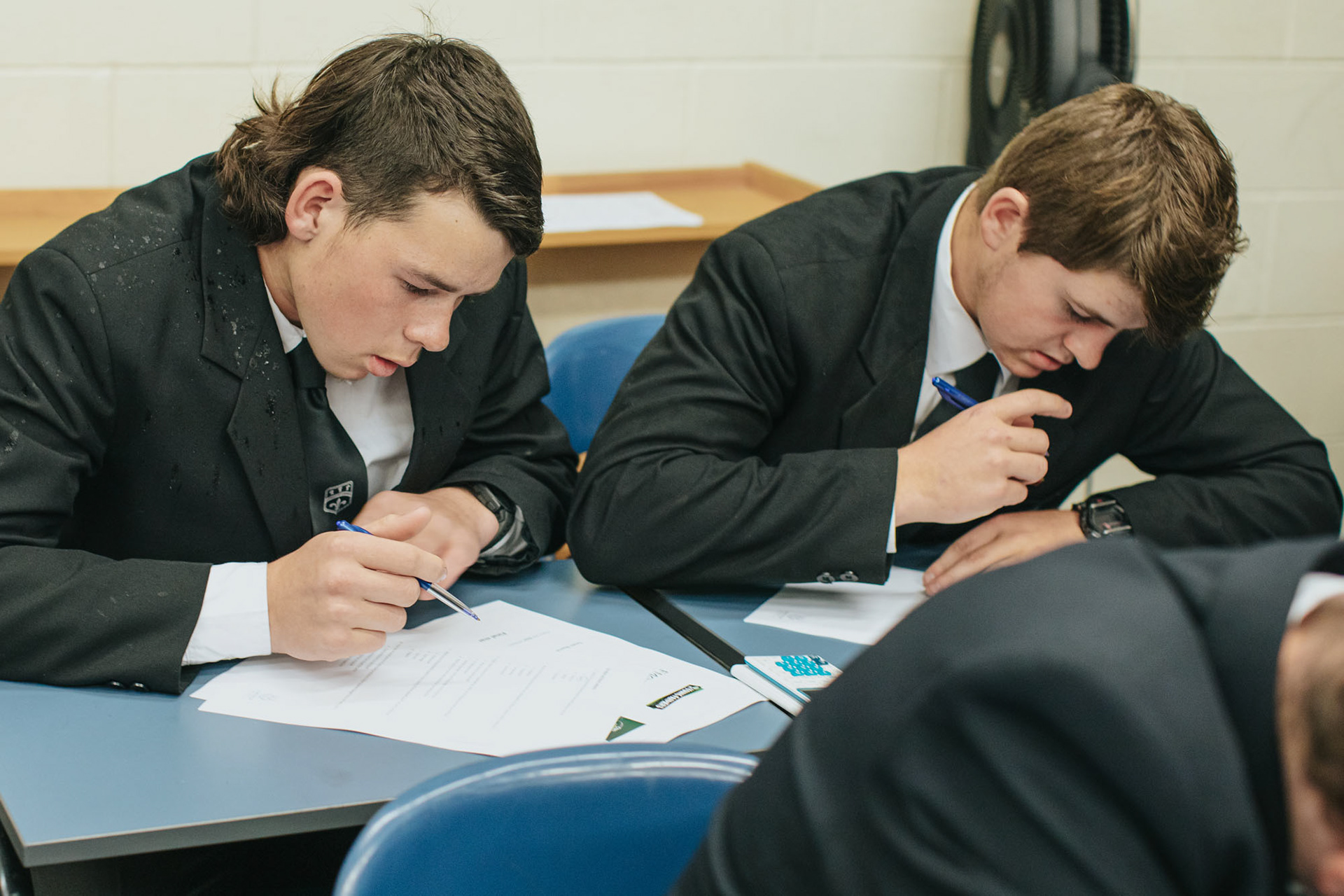 Exam time for the Junior Young Farmer of the Year competitors