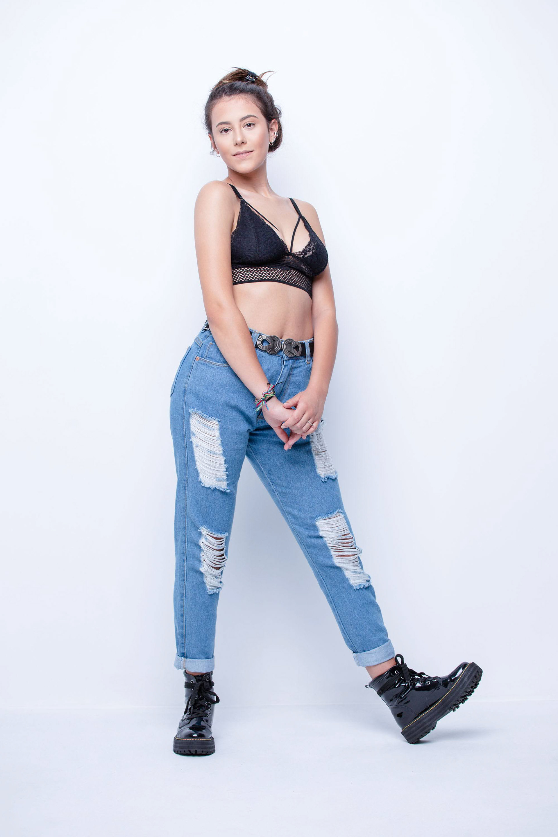 Ensaio fotográfico feminino em estúdio, Videira/SC