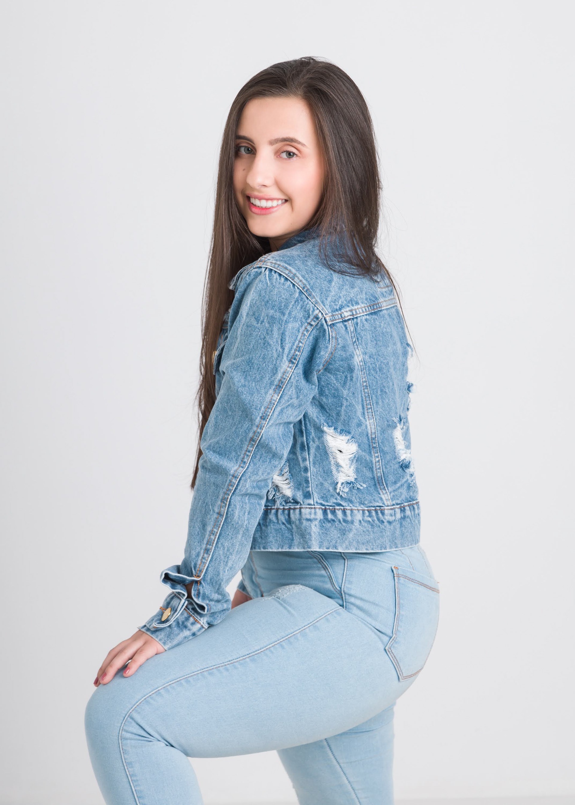 Ensaio feminino em estúdio, em Videira/SC
