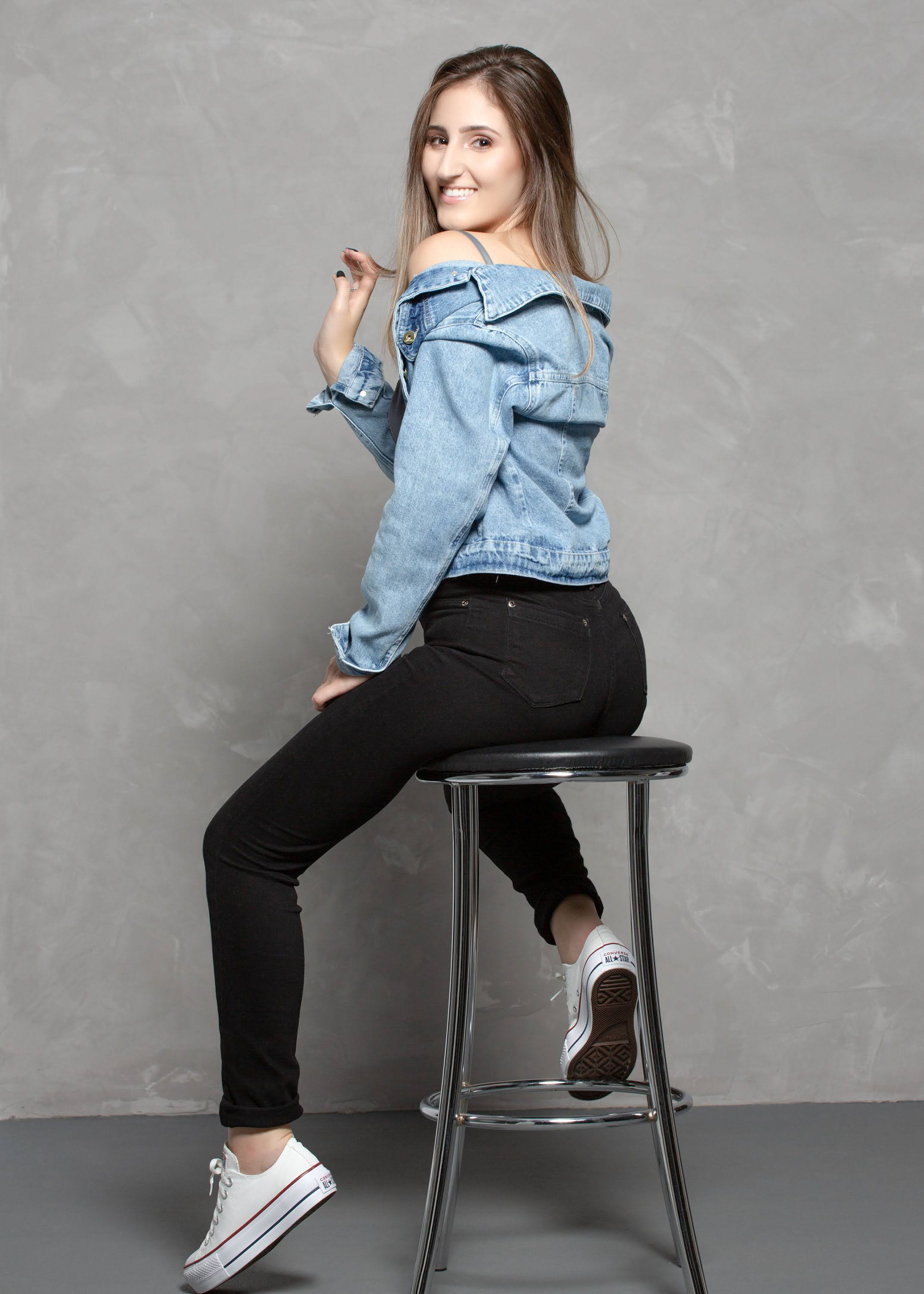 Ensaio fotográfico feminino em estúdio em Videira/Santa Catarina