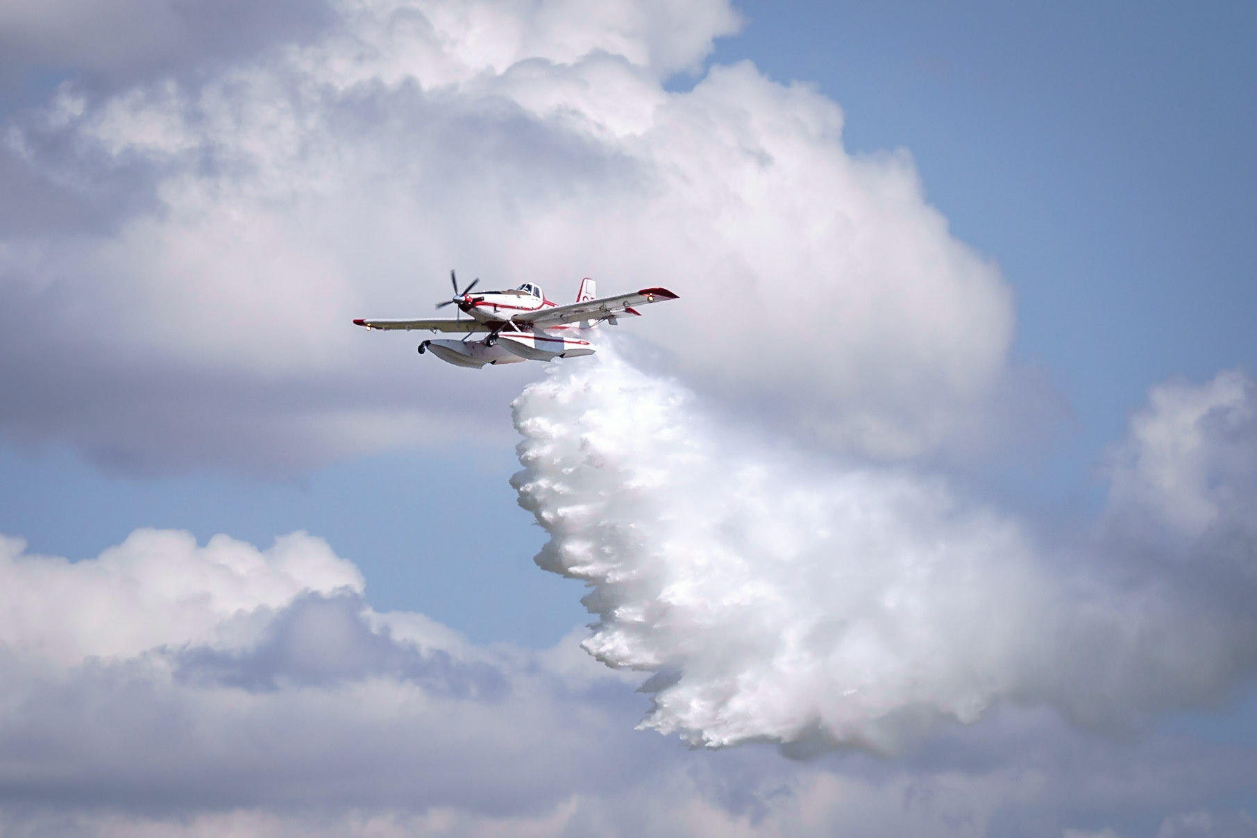 Alberta Forestry - Bird Dog Water Bomber