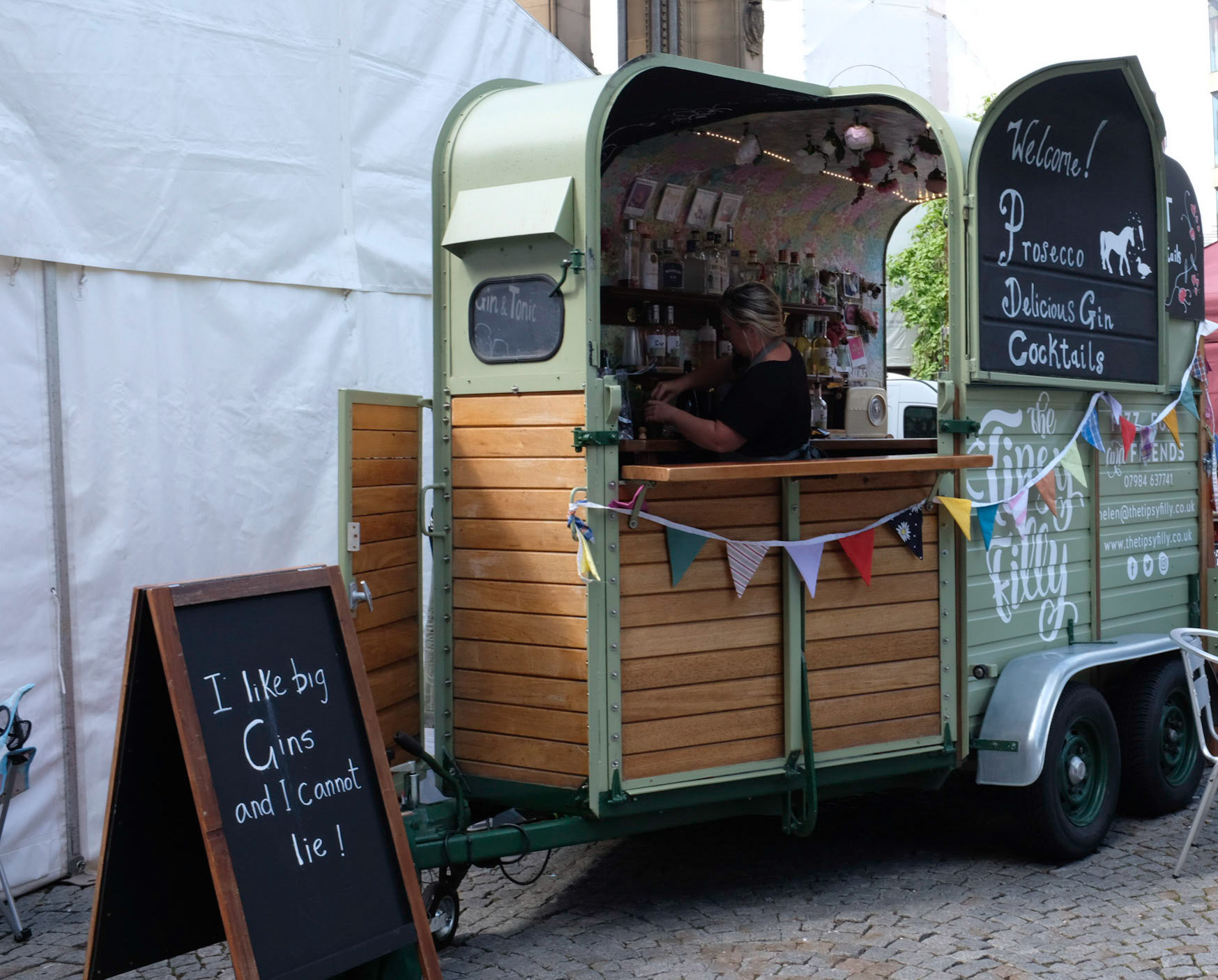 Manchester Albert Square.. I will have a gin