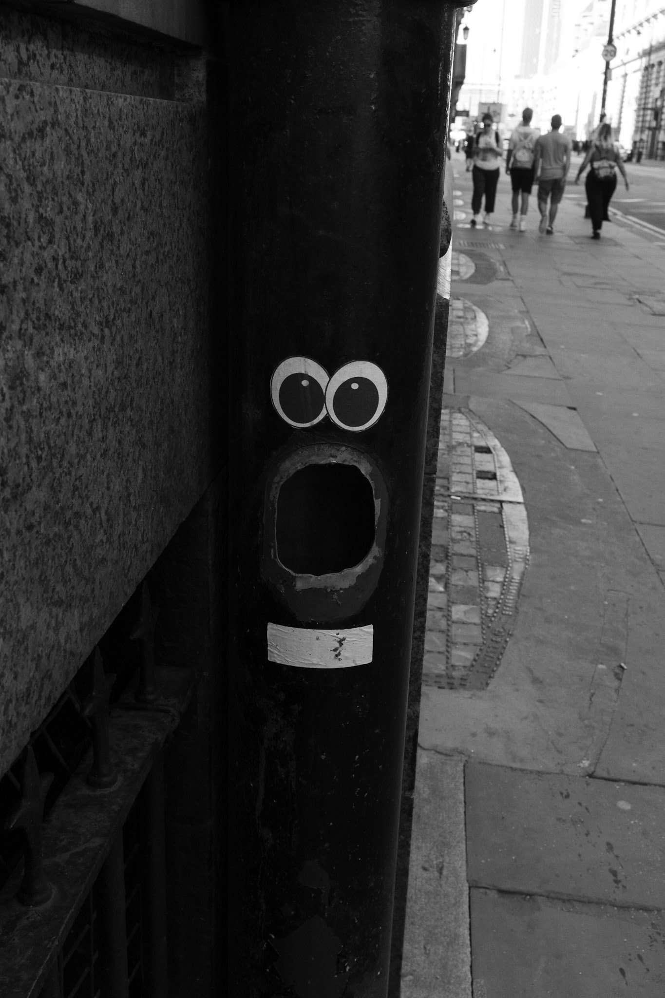 Lamp Post With Hole