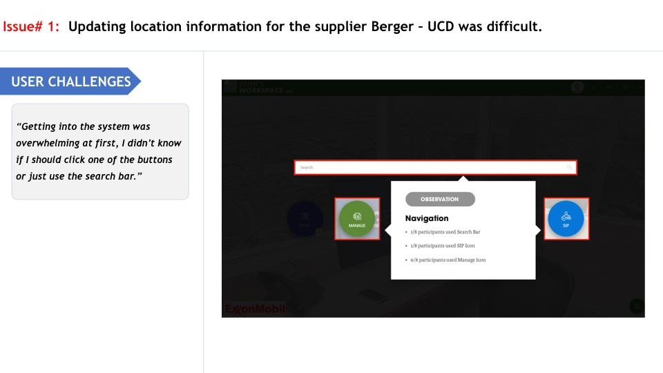 UX Finding on Legacy System