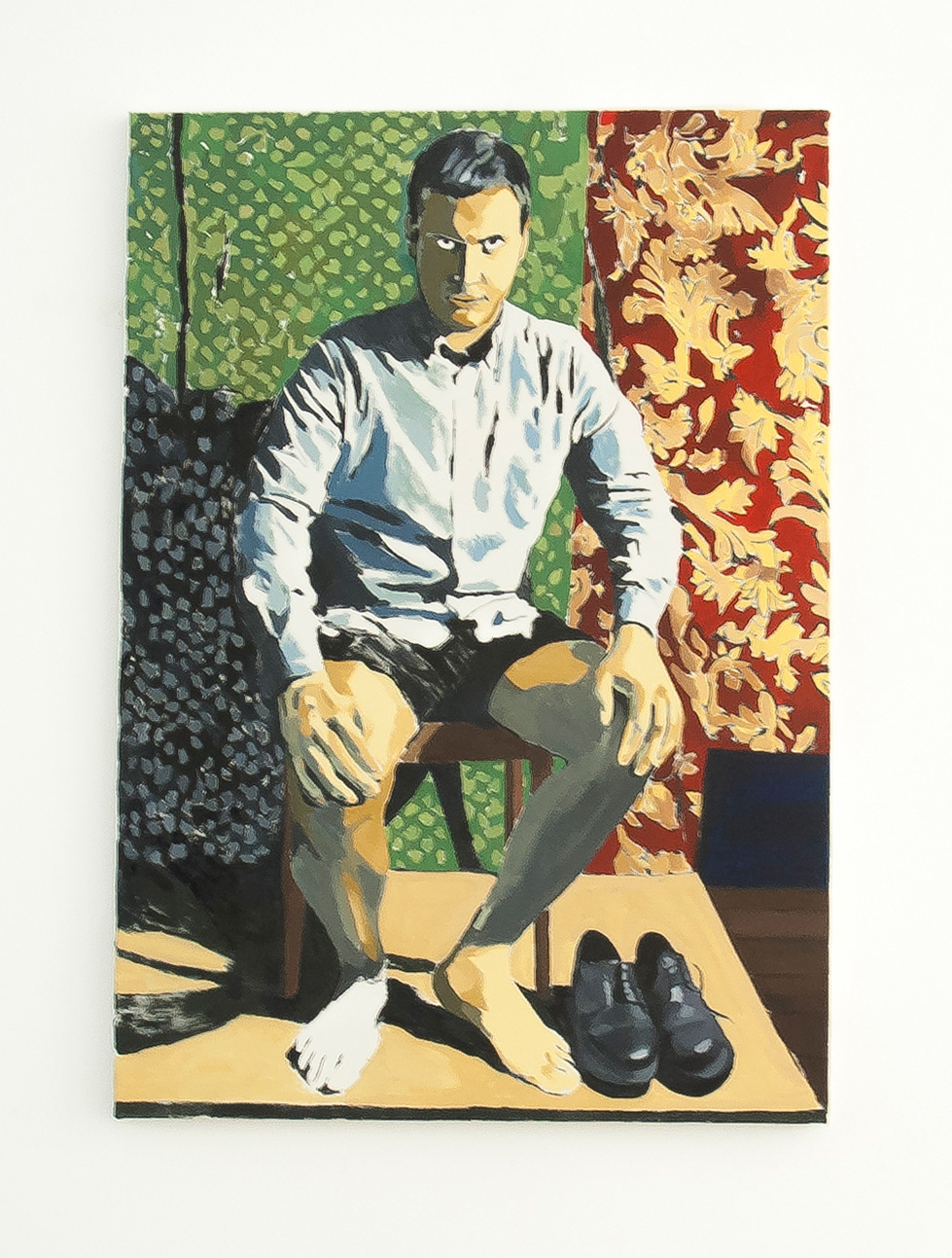 MONUMENT#1, oil on canvas, 80X100cm